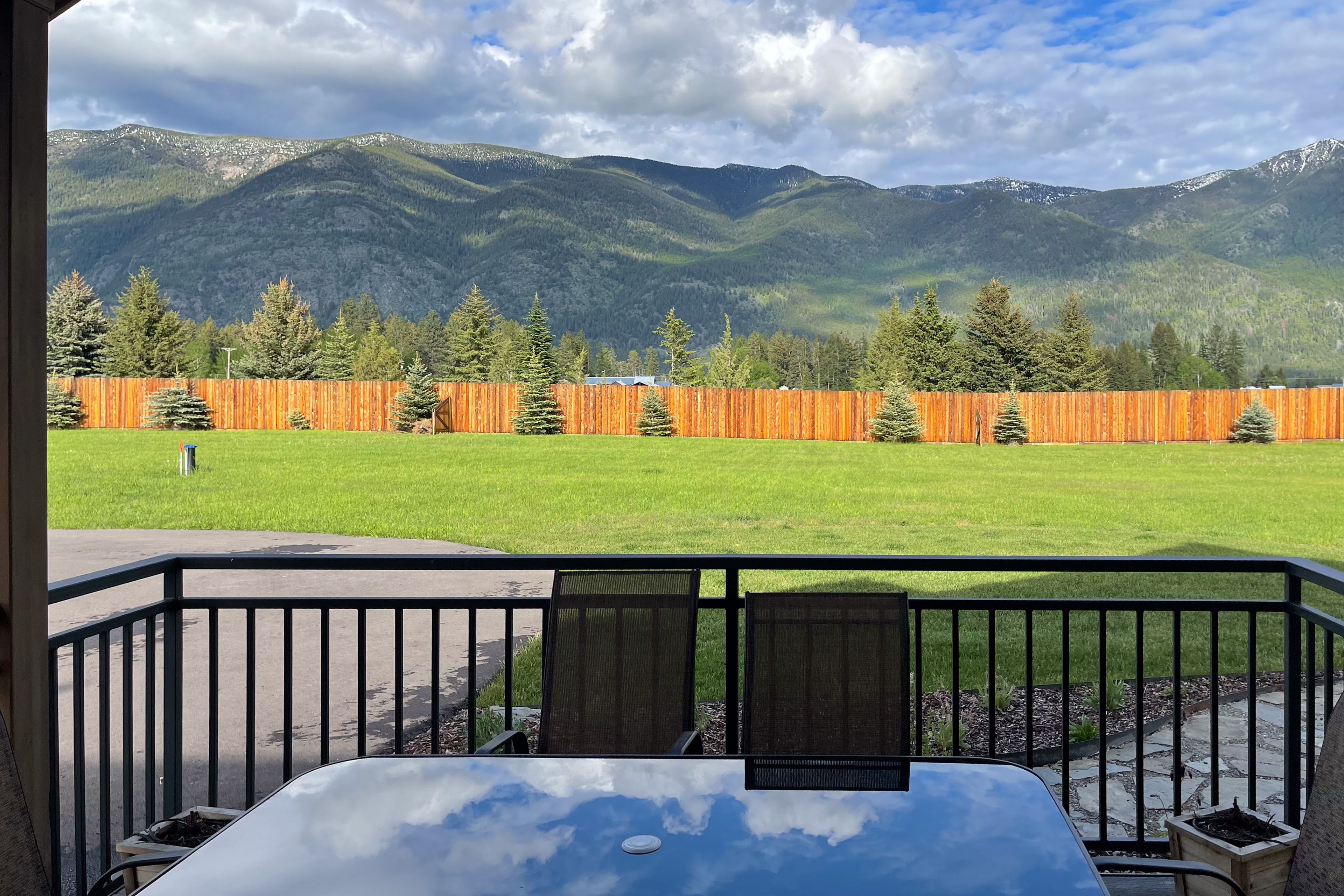 Fenced Yard | Mountain Views