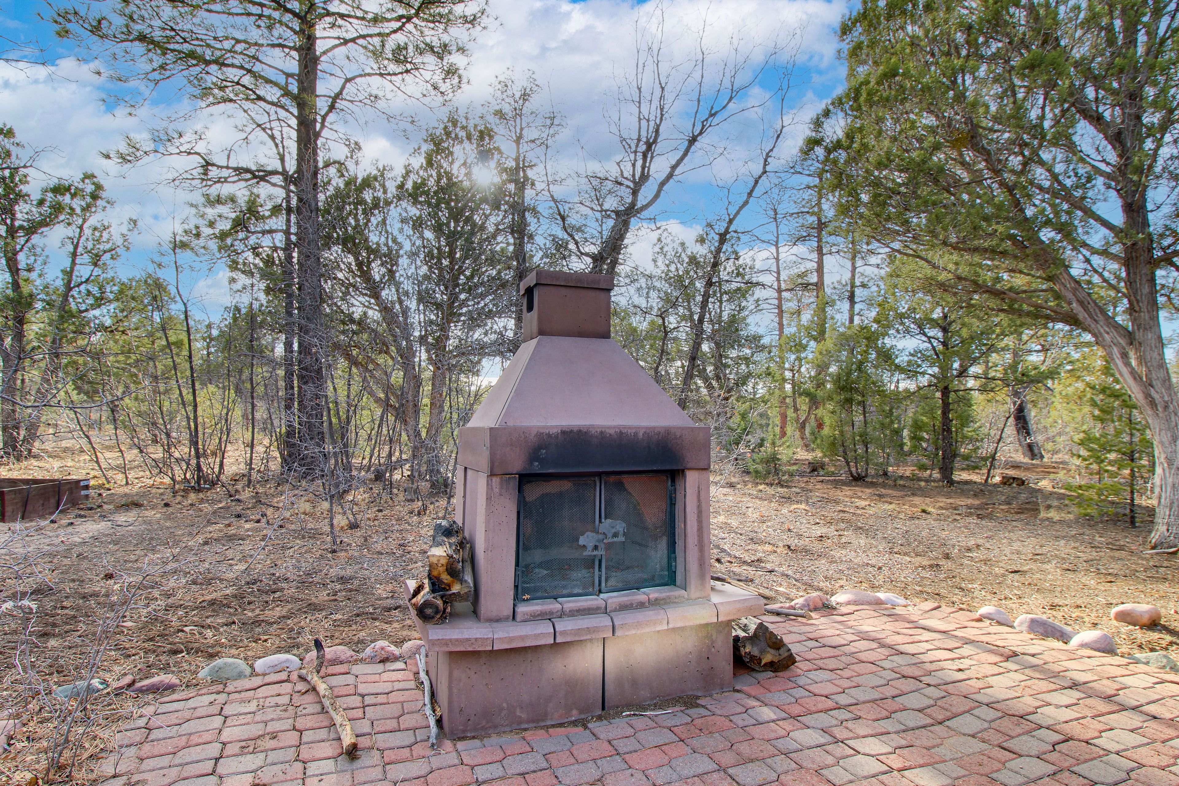 Outdoor Fireplace