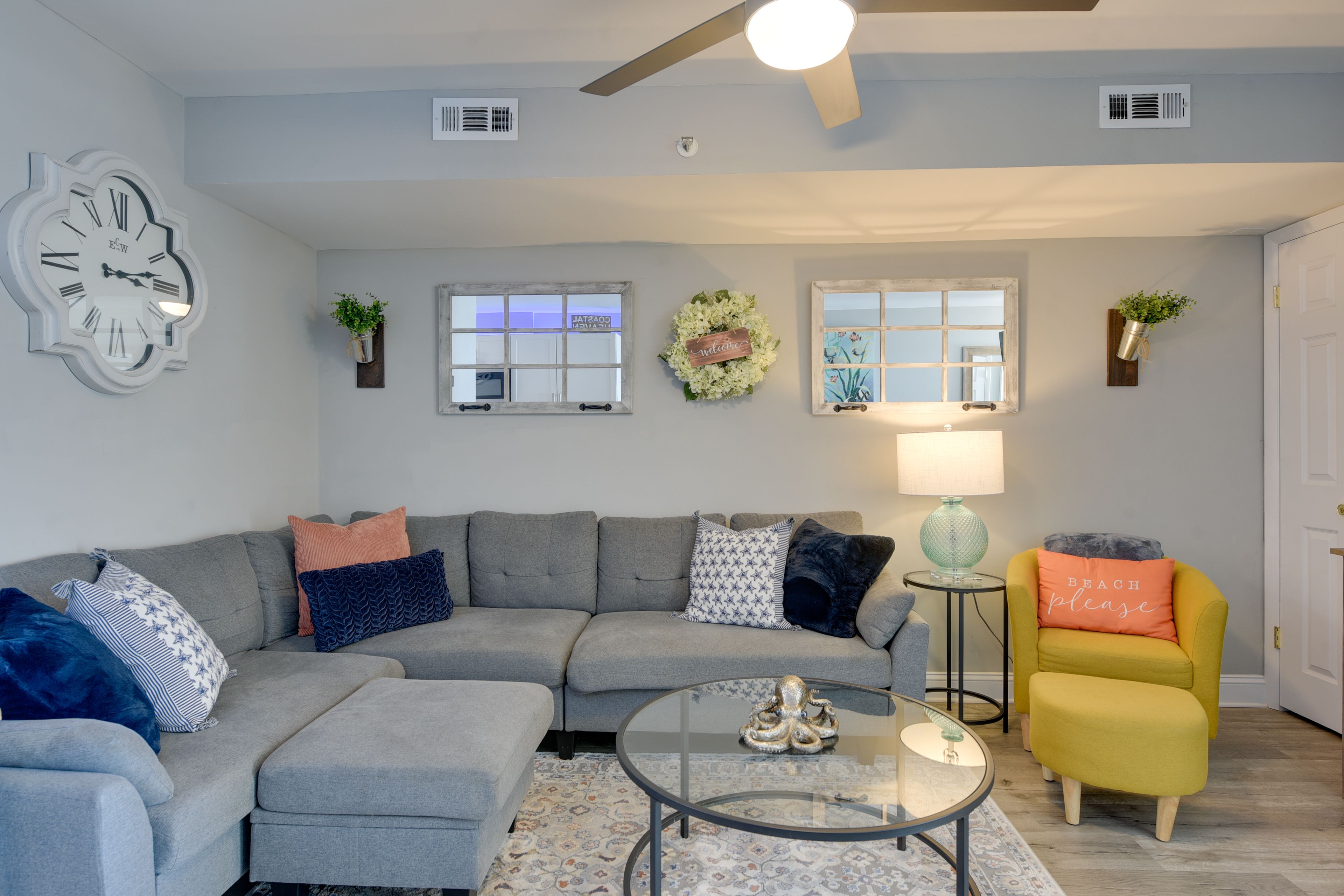 Living Room | Smart TV | Electric Fireplace