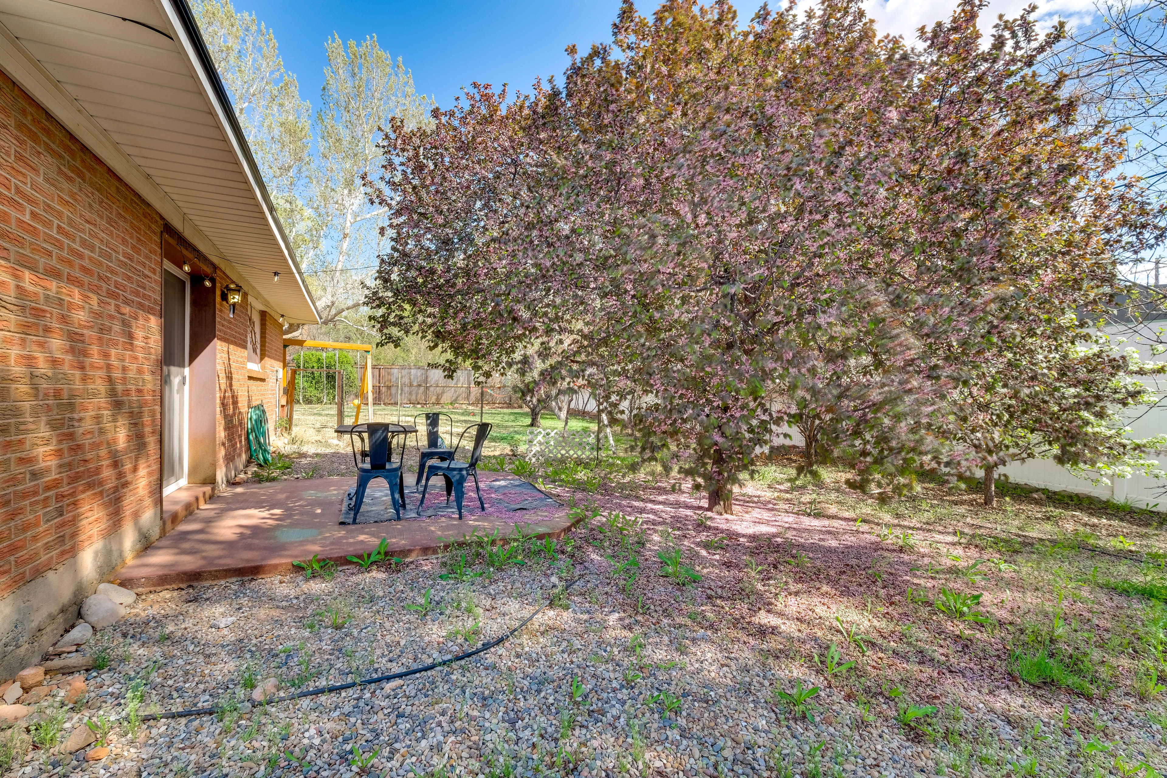 Fenced Backyard | Patio | Dining Area