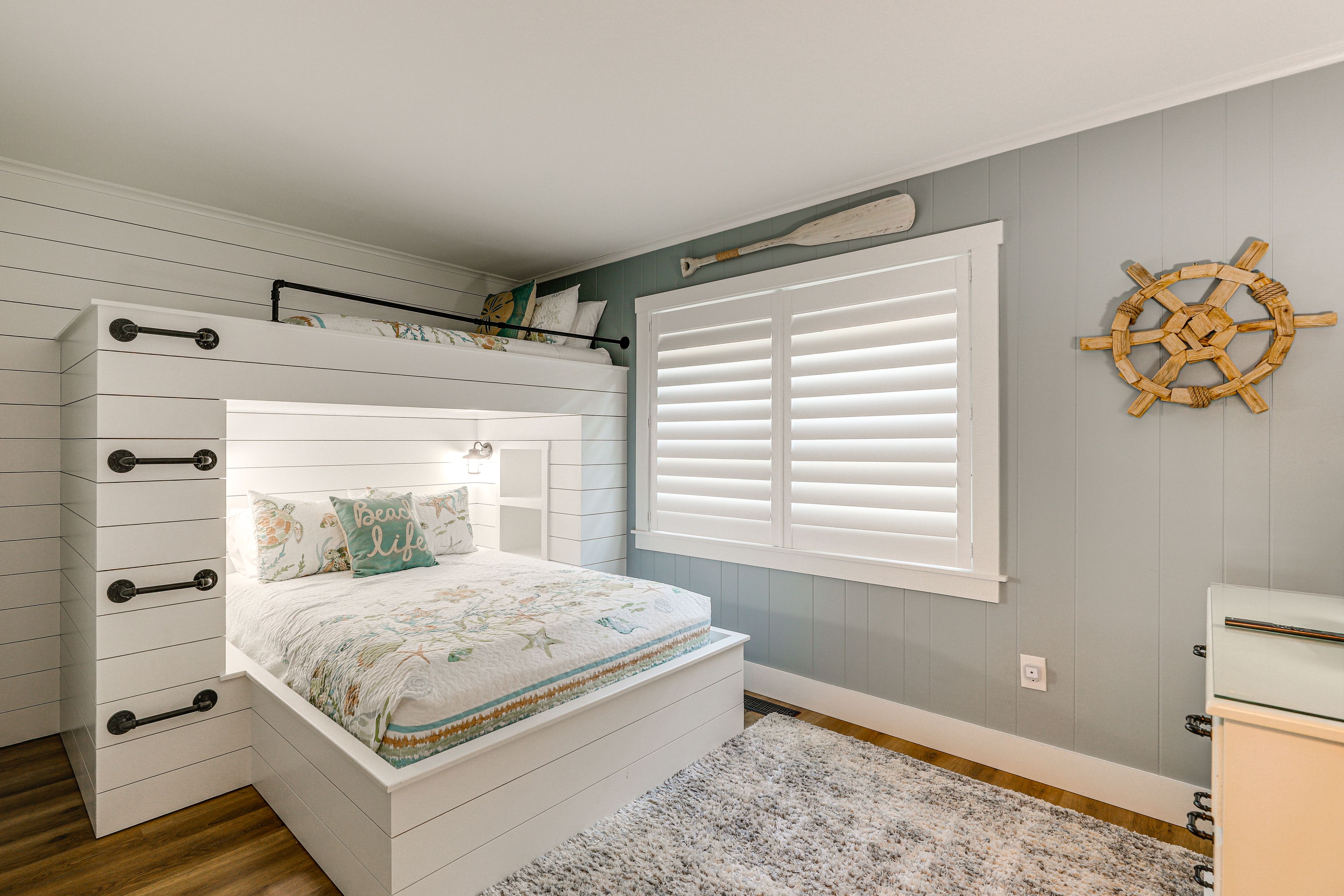 Bedroom 2 | Queen Bed | Lofted Twin Bed