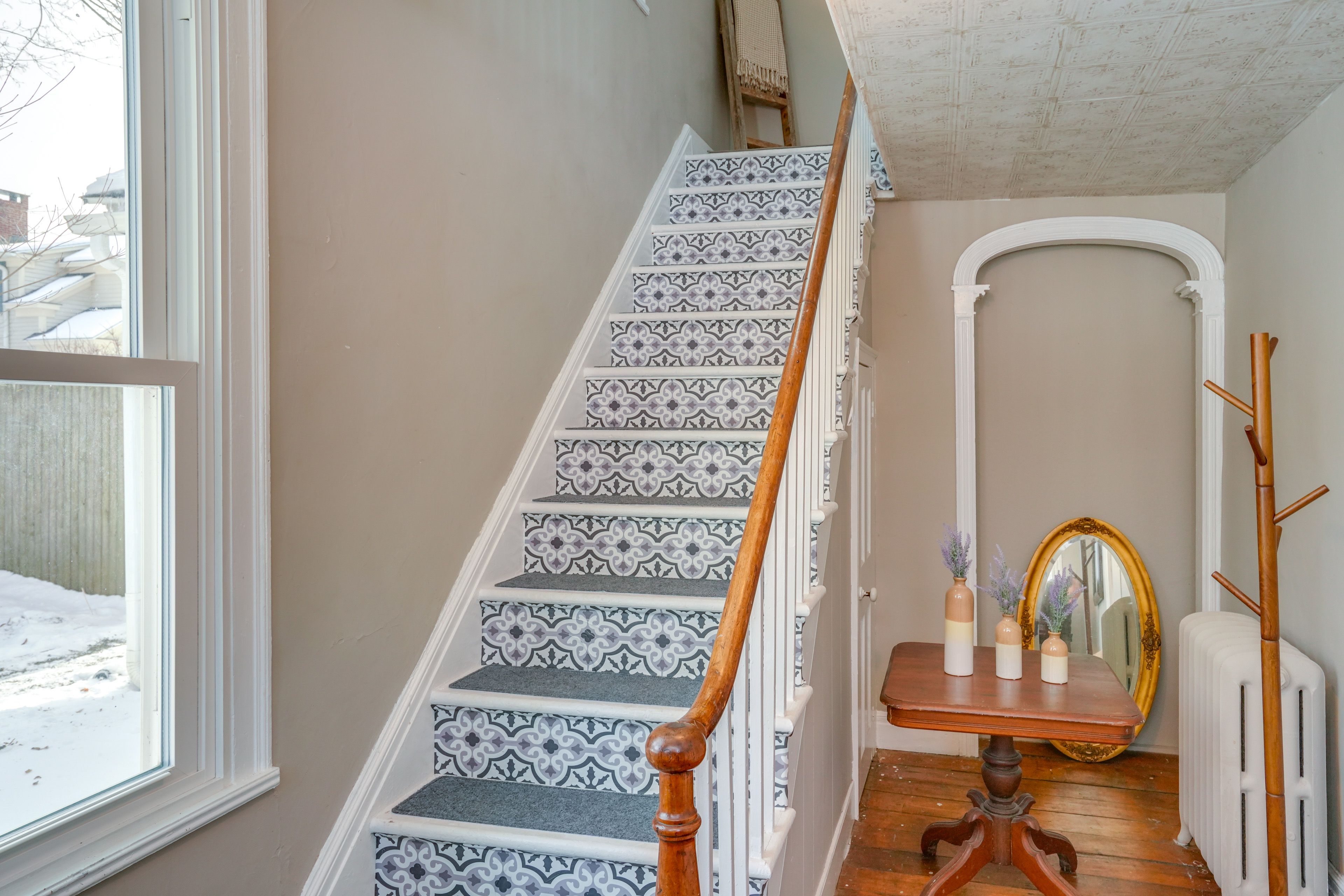 Stairs to Access 2nd Floor