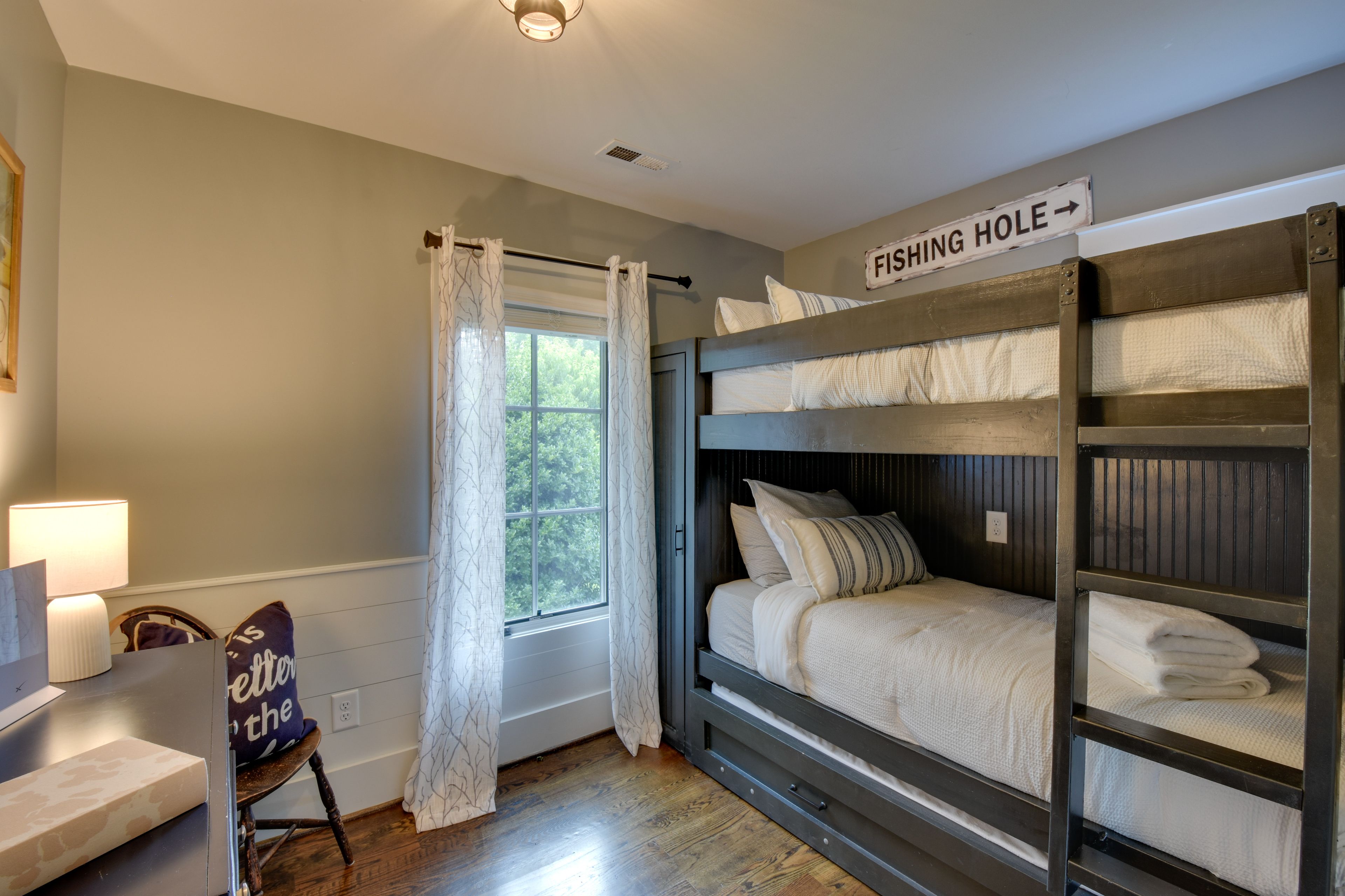 Bedroom 3 | Twin Bunk Bed w/ Queen Trundle | Main Floor