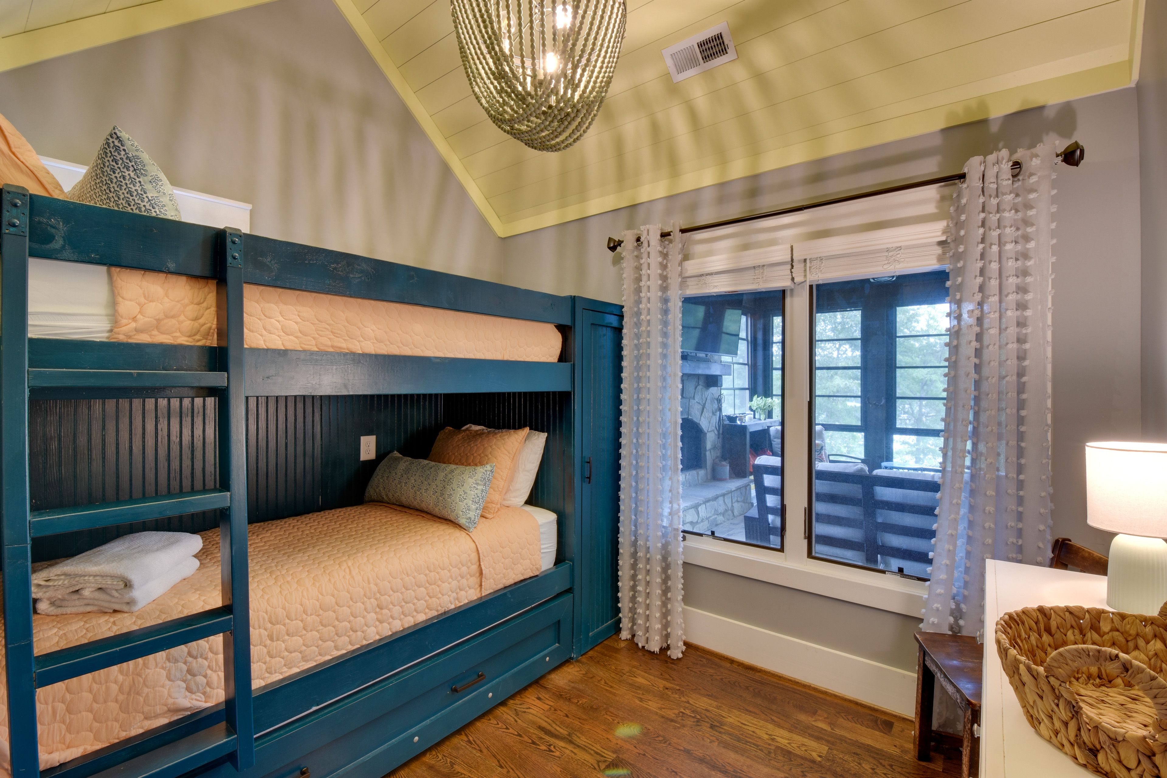 Bedroom 4 | Twin Bunk Bed w/ Queen Trundle | Main Floor