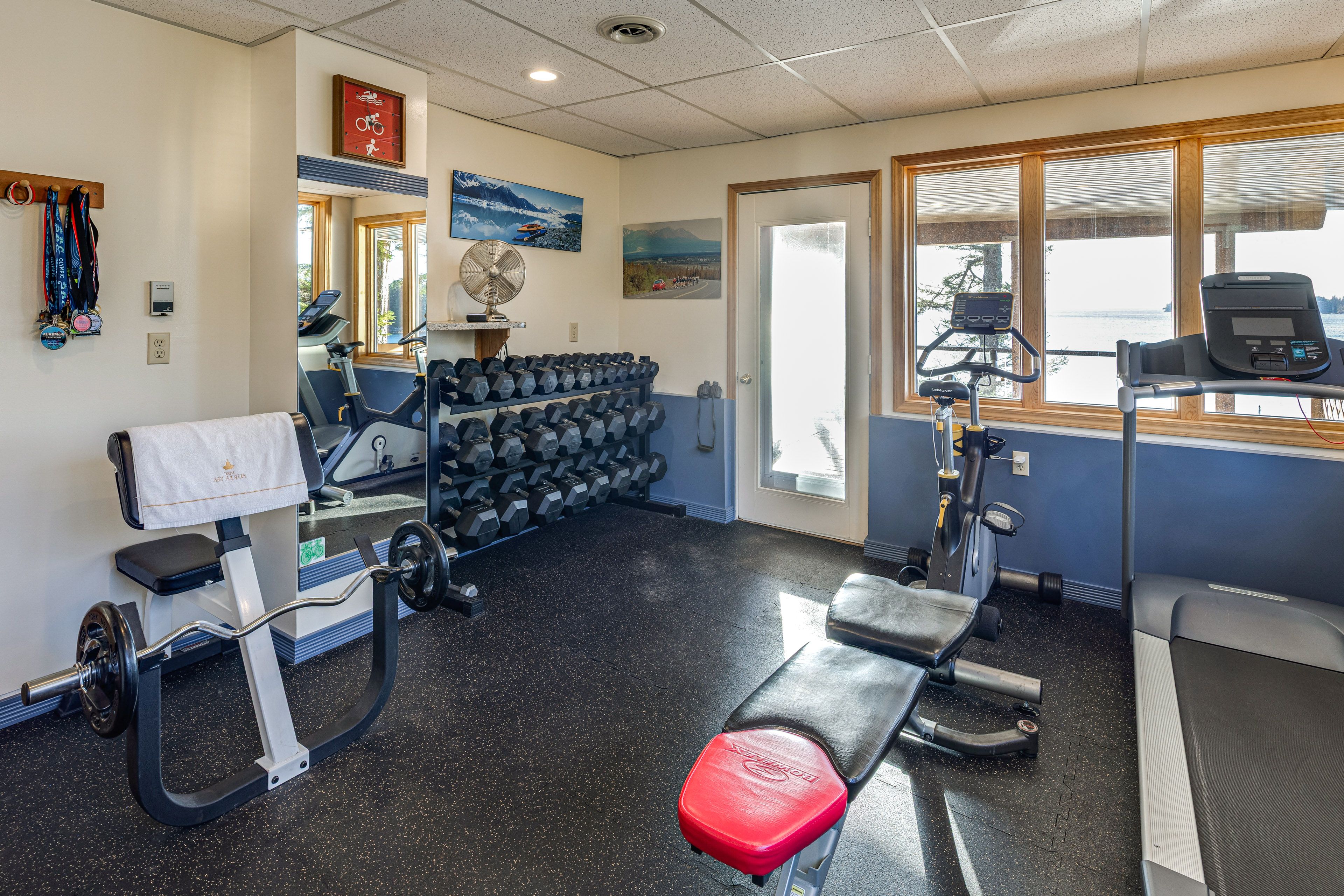 Home Gym | Treadmill | Exercise Bike | 1st Floor