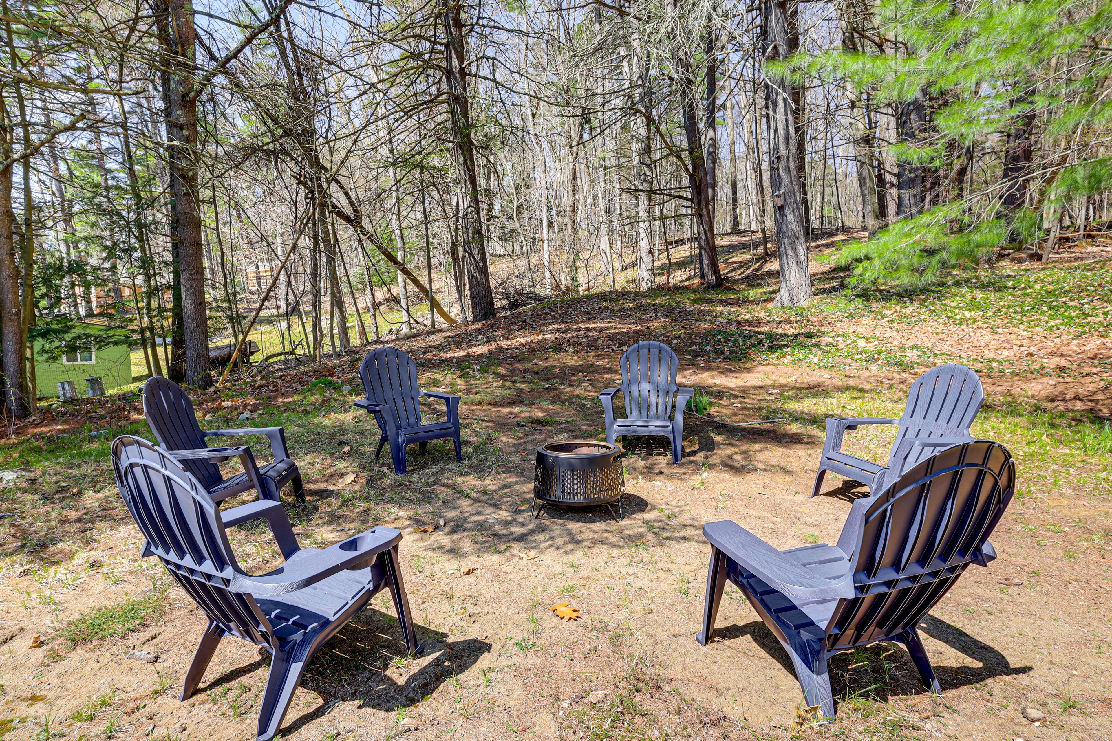Yard w/ Fire Pit