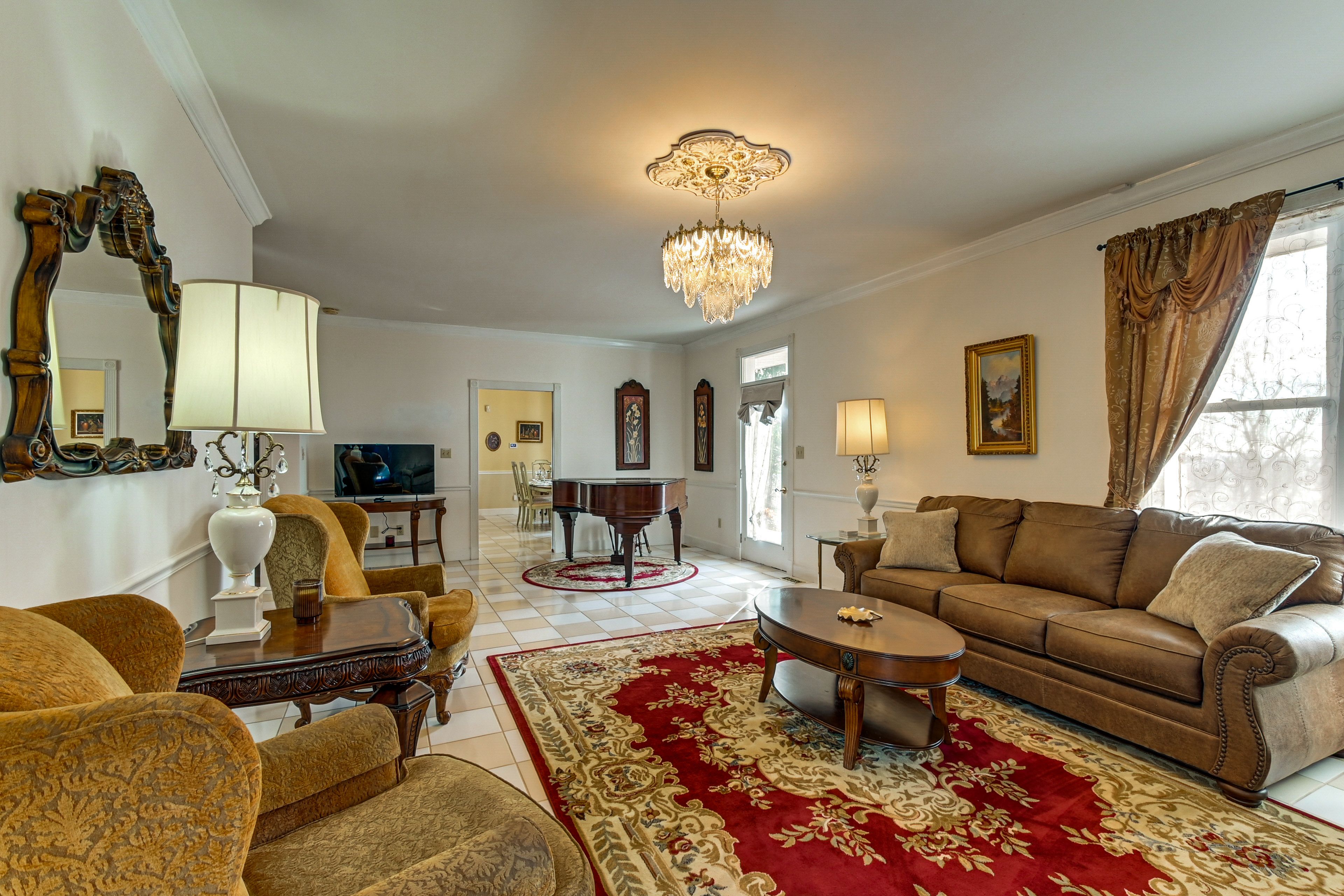 Living Room | TV | Piano