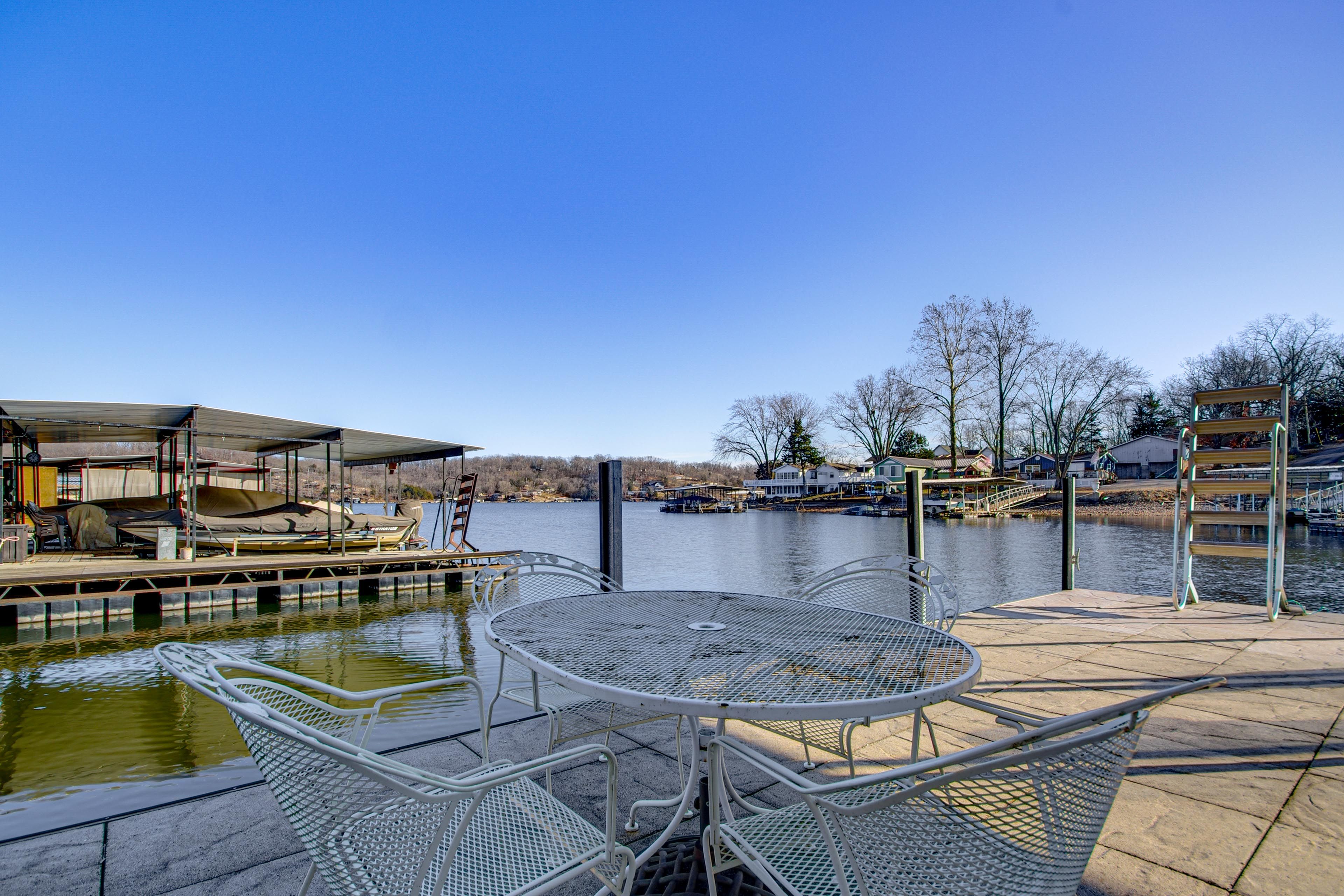 Private Patio | Dock | Outdoor Dining