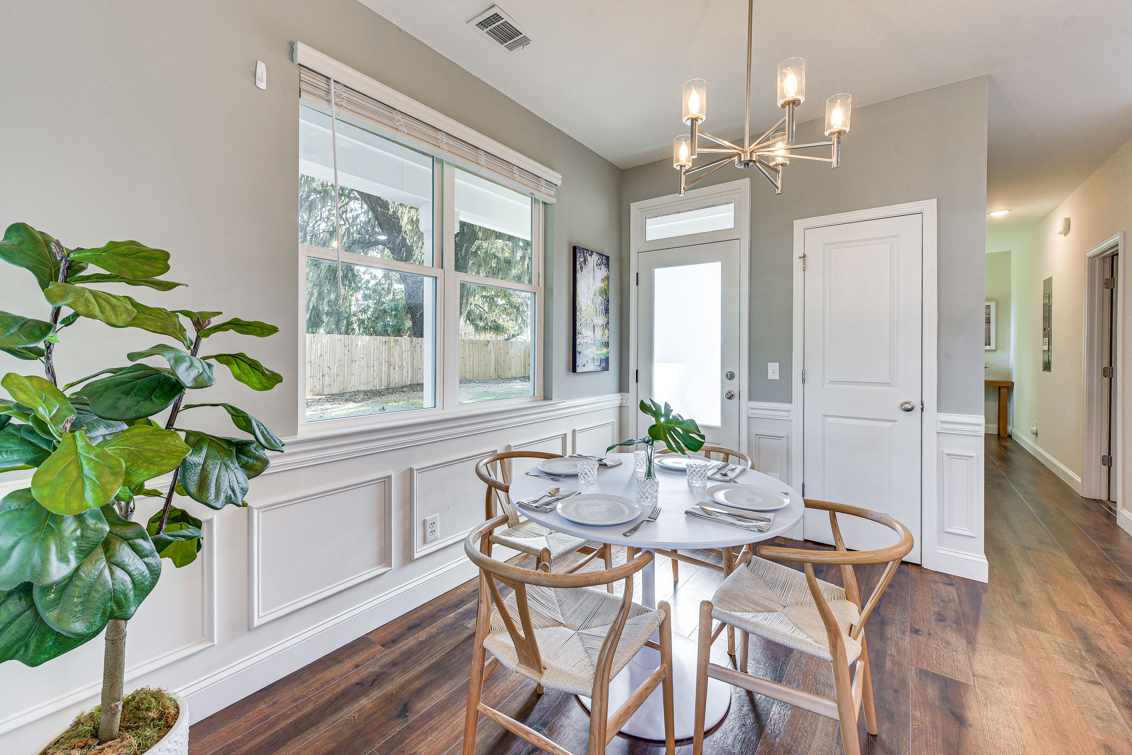 Dining Area | Dishware & Flatware Provided | 1st Floor