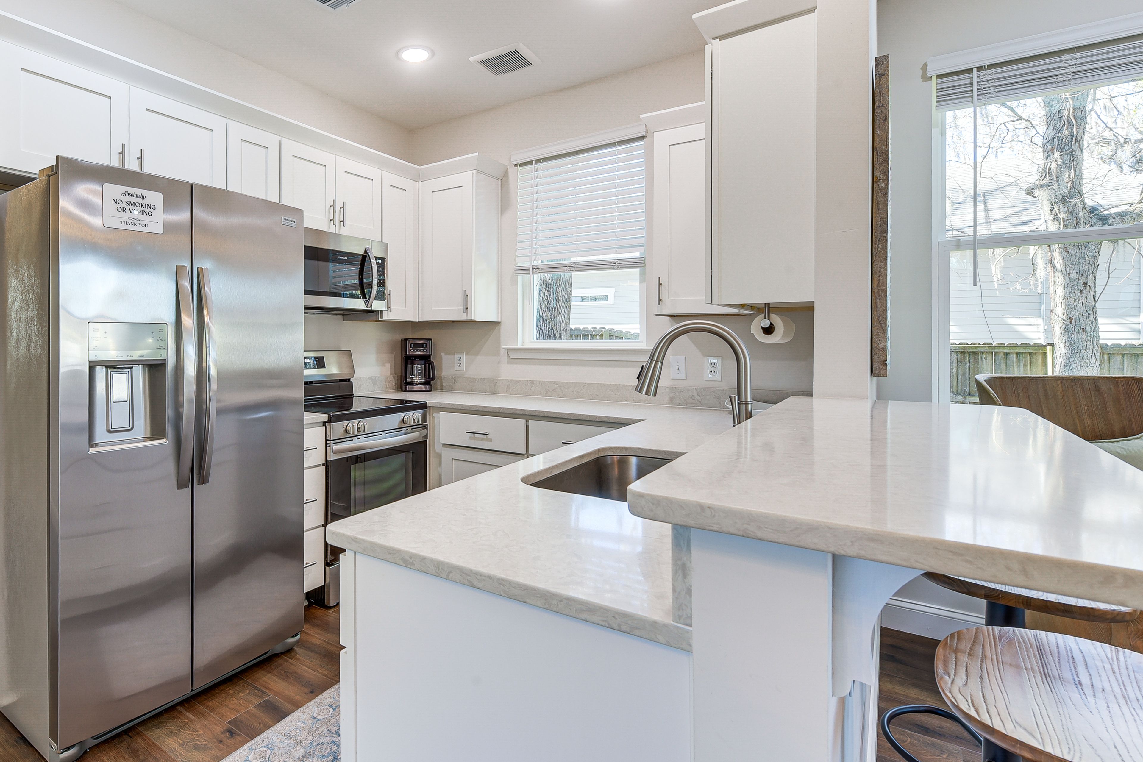 Kitchen | Drip Coffee Maker | Dishwasher | 1st Floor