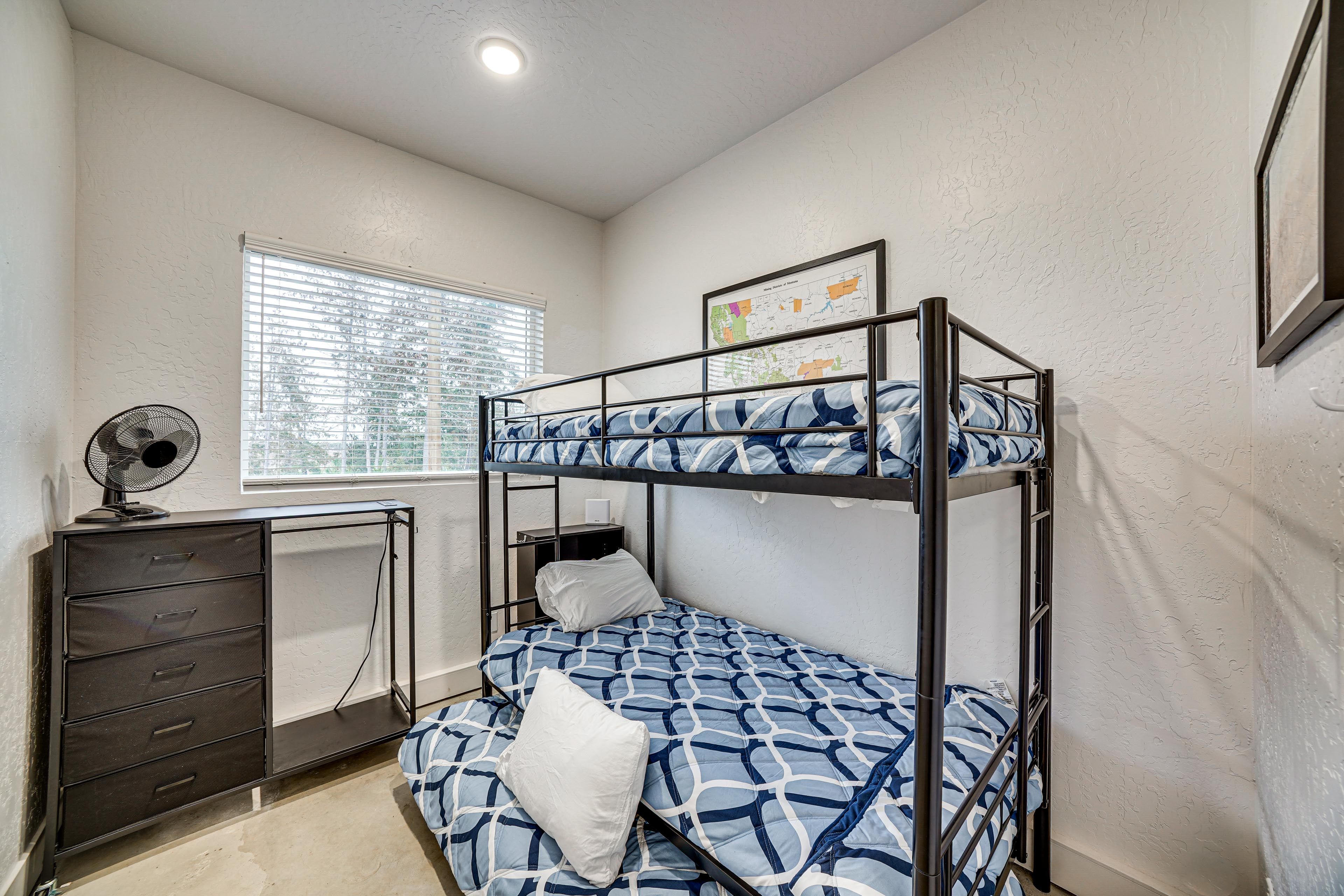 Bedroom 2 | Twin Bunk Bed w/ Twin Trundle | 1st Floor