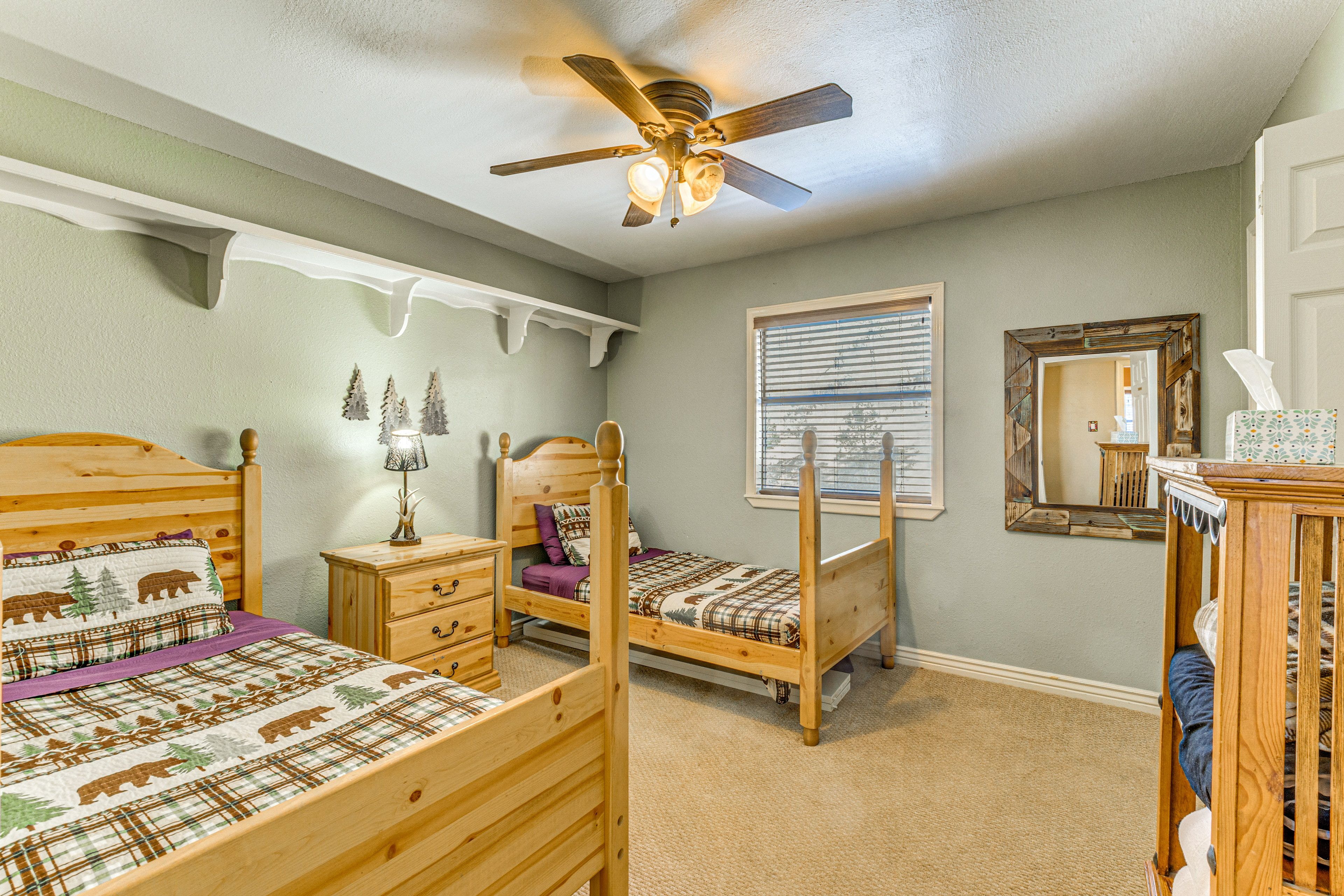 Bedroom 2 | 2 Twin Beds | Main Level