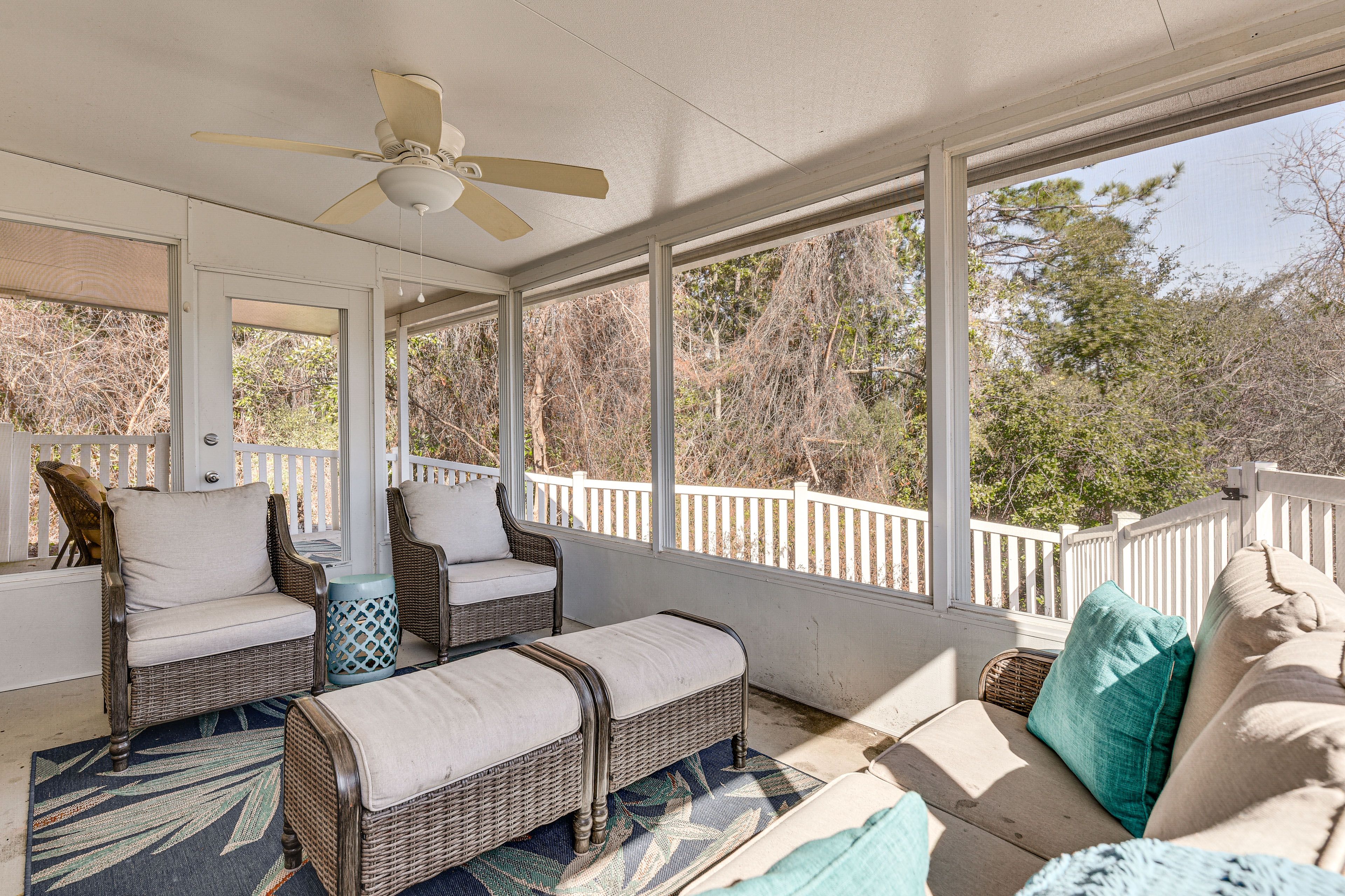 Screened-In Florida Room