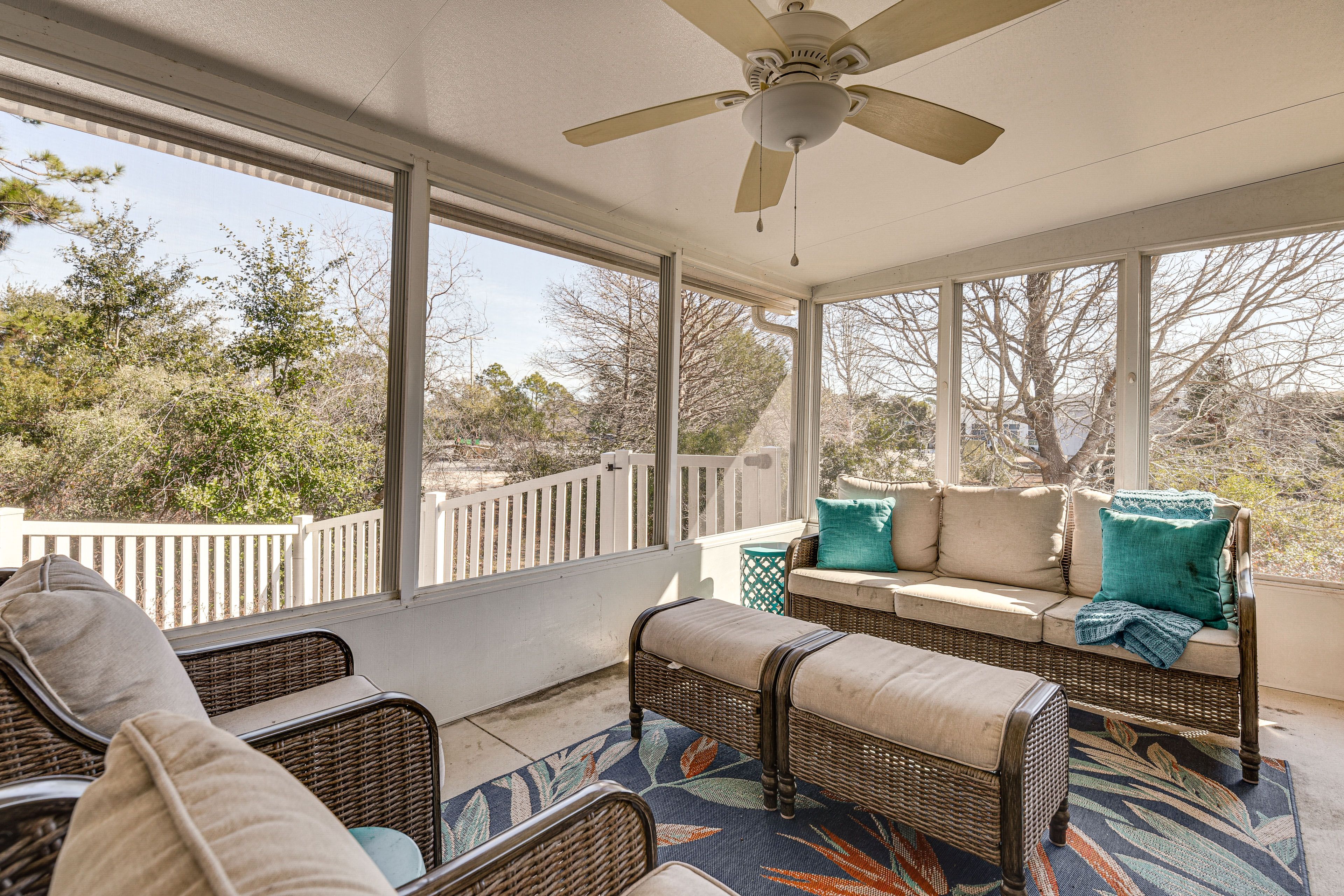 Screened-In Florida Room