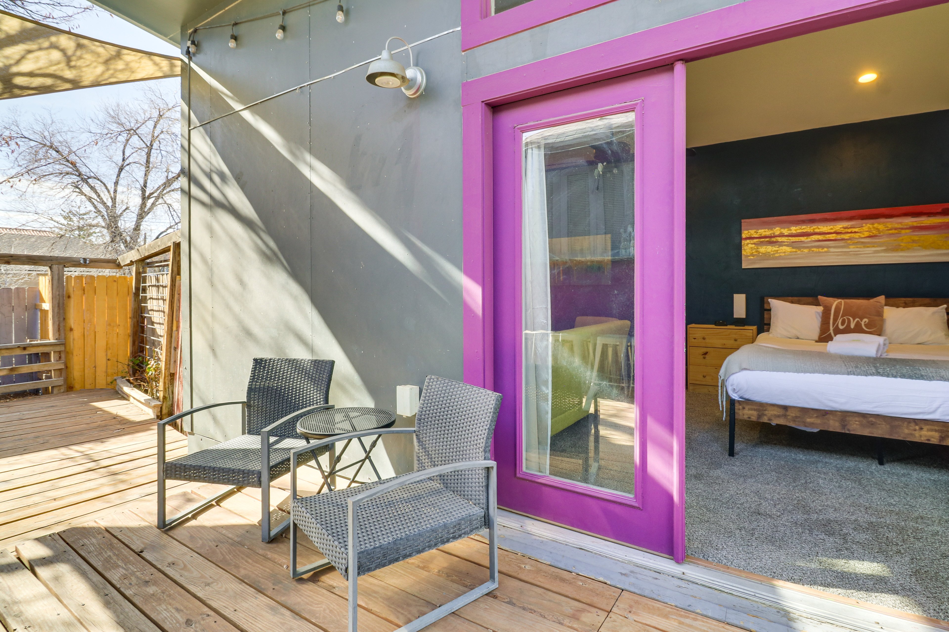 Deck | Access to Bedroom 1