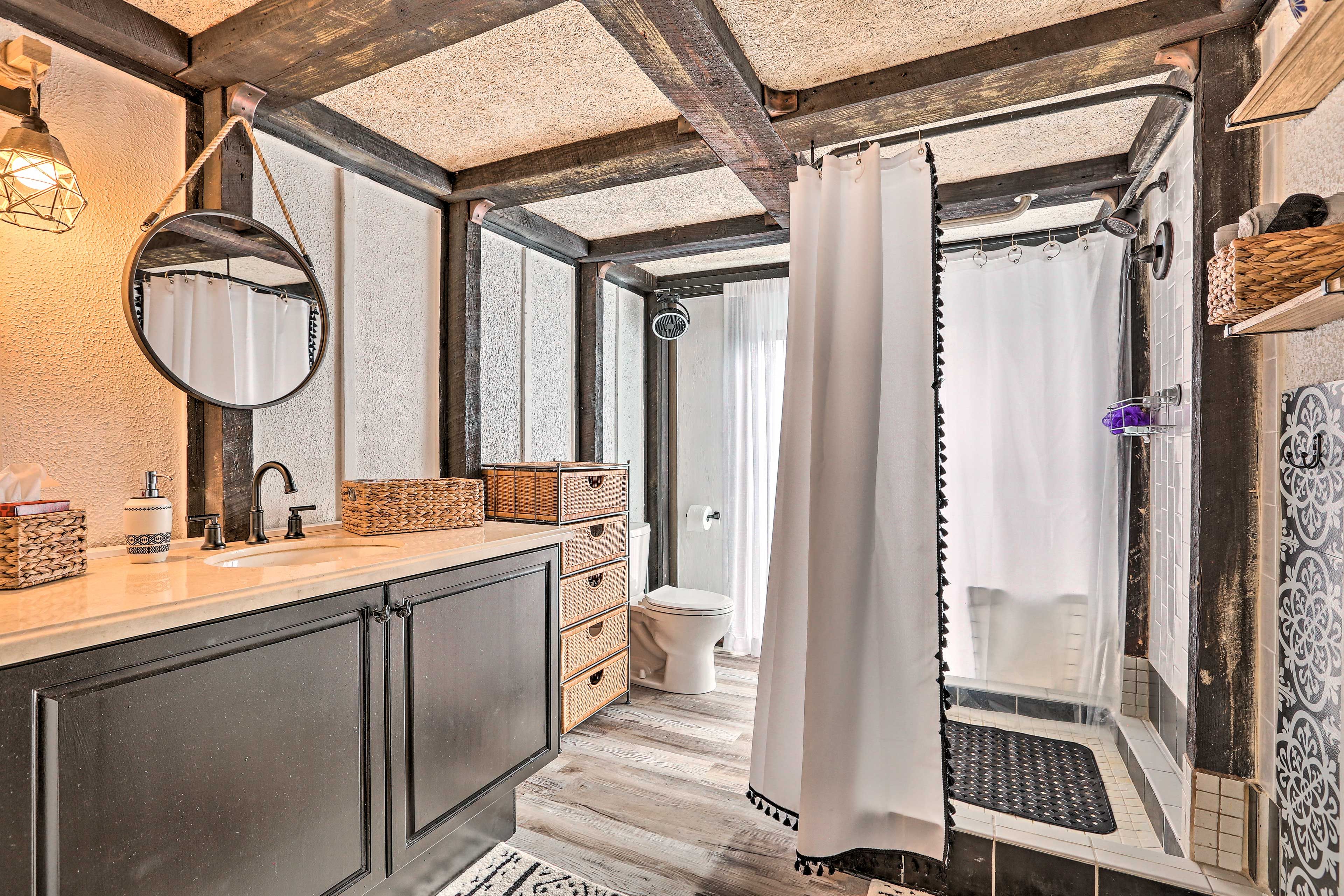 Bathroom | Towels Provided | 1st Floor