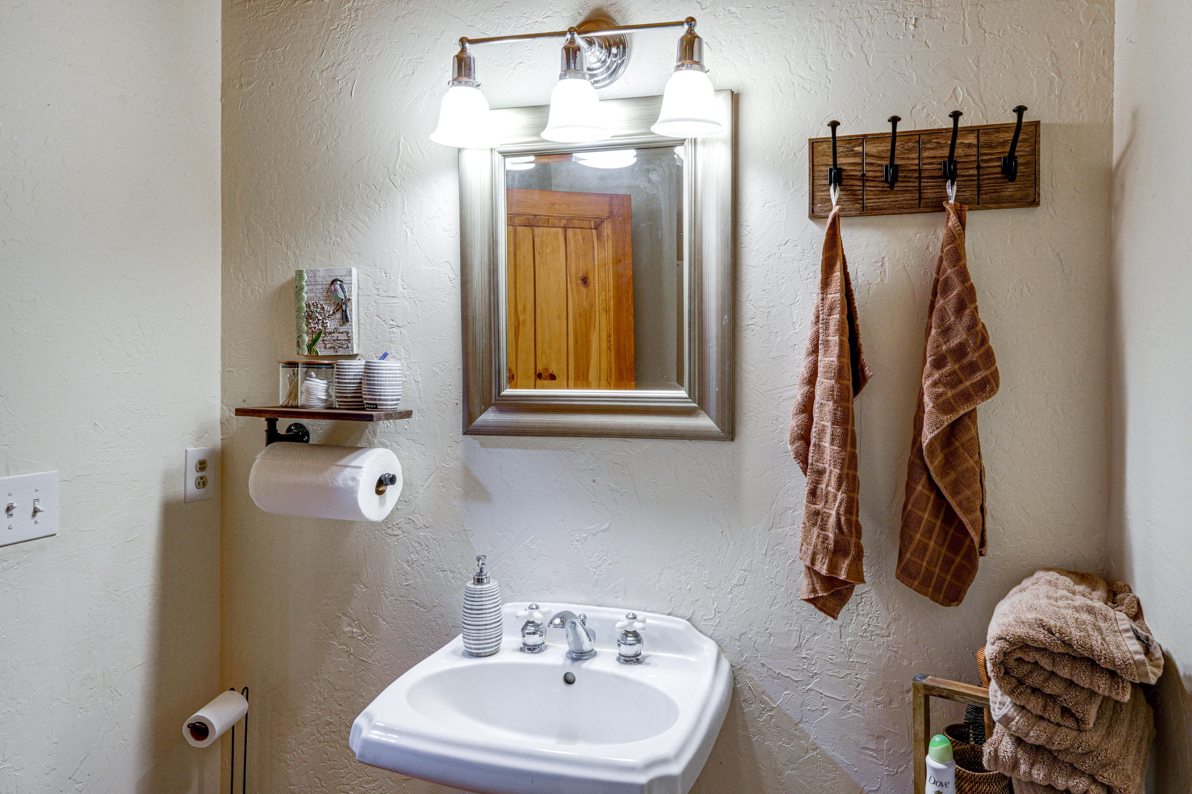 Bathroom | Towels Provided | Main Level