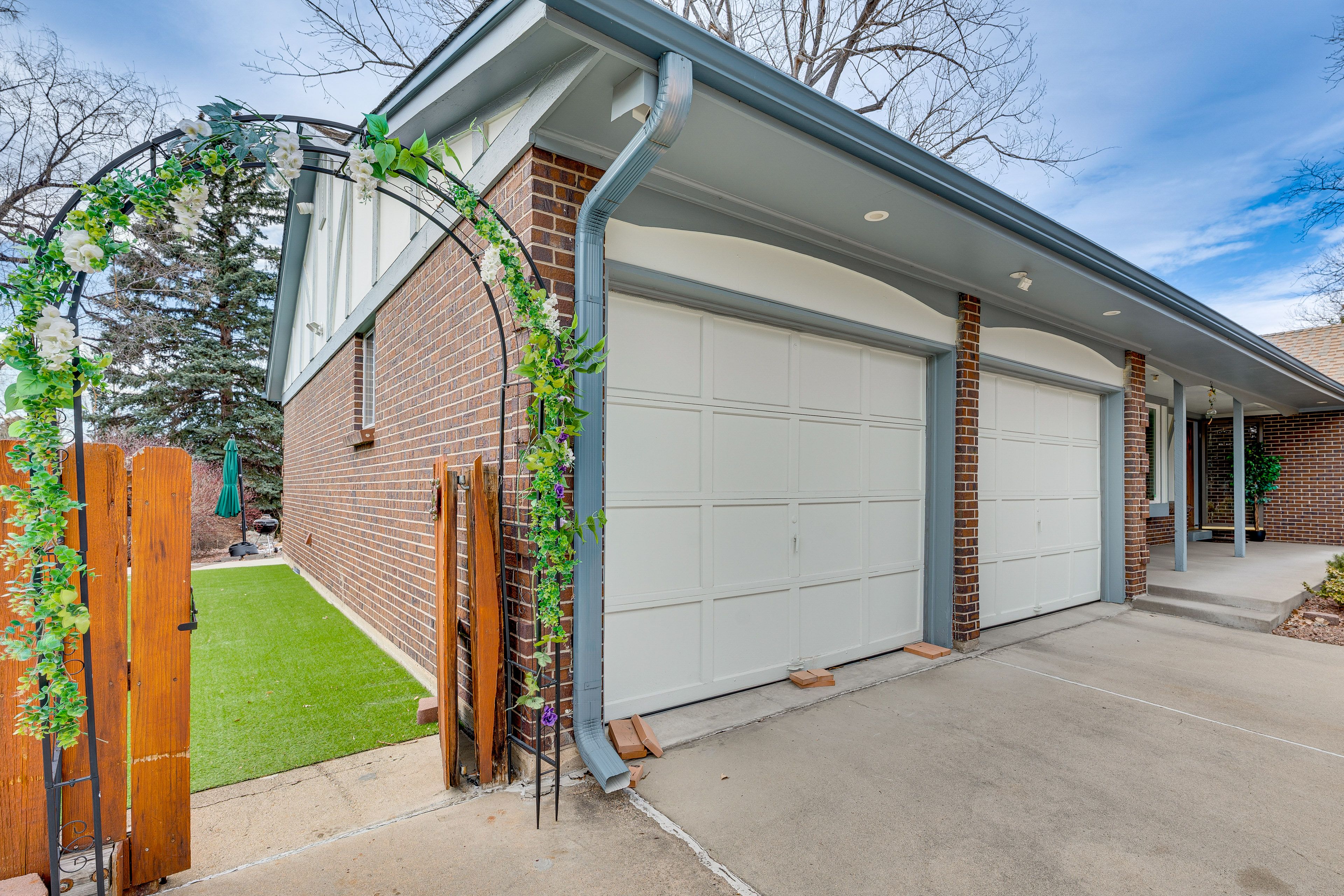 Entrance from Driveway