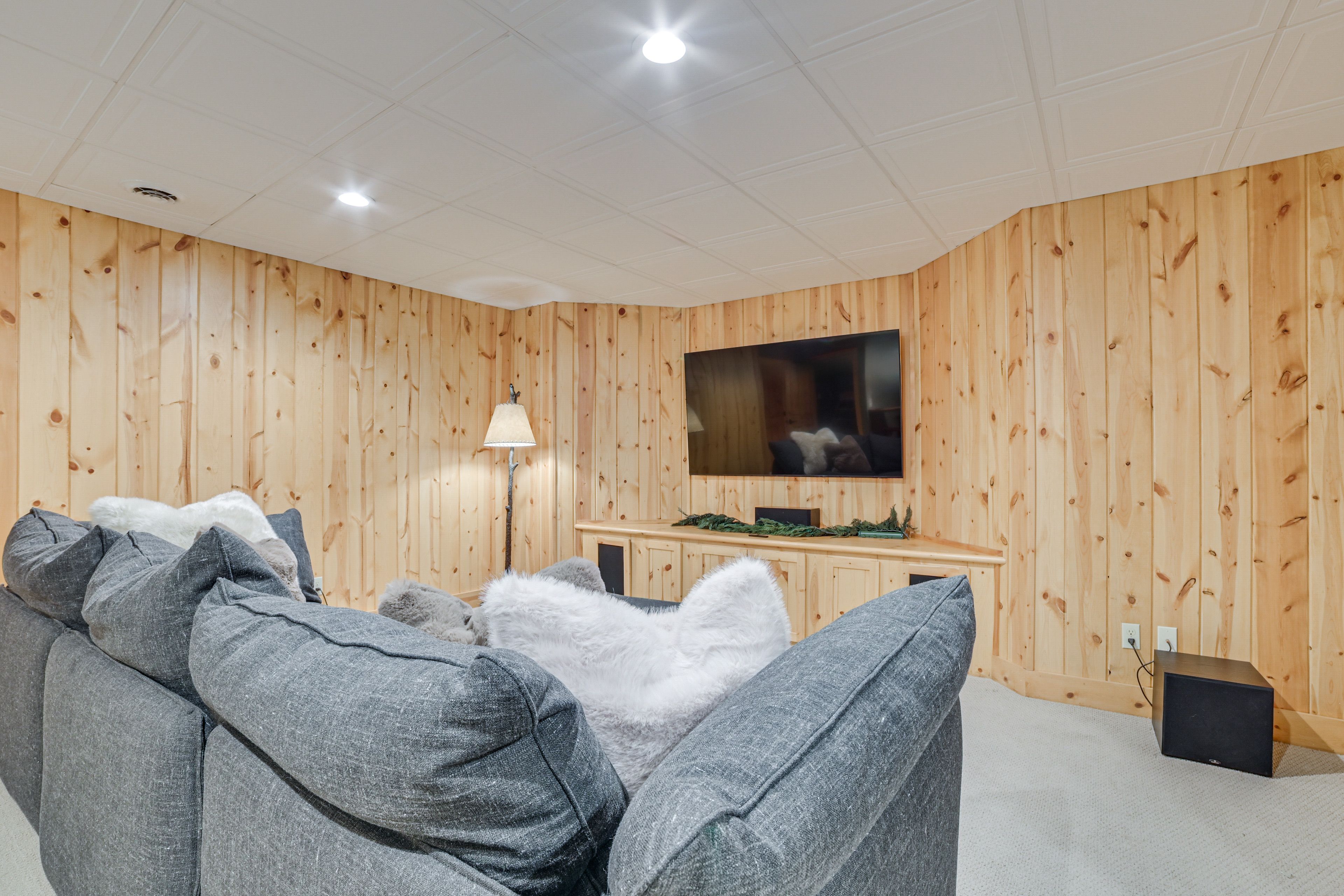 Lower Living Area | Basement