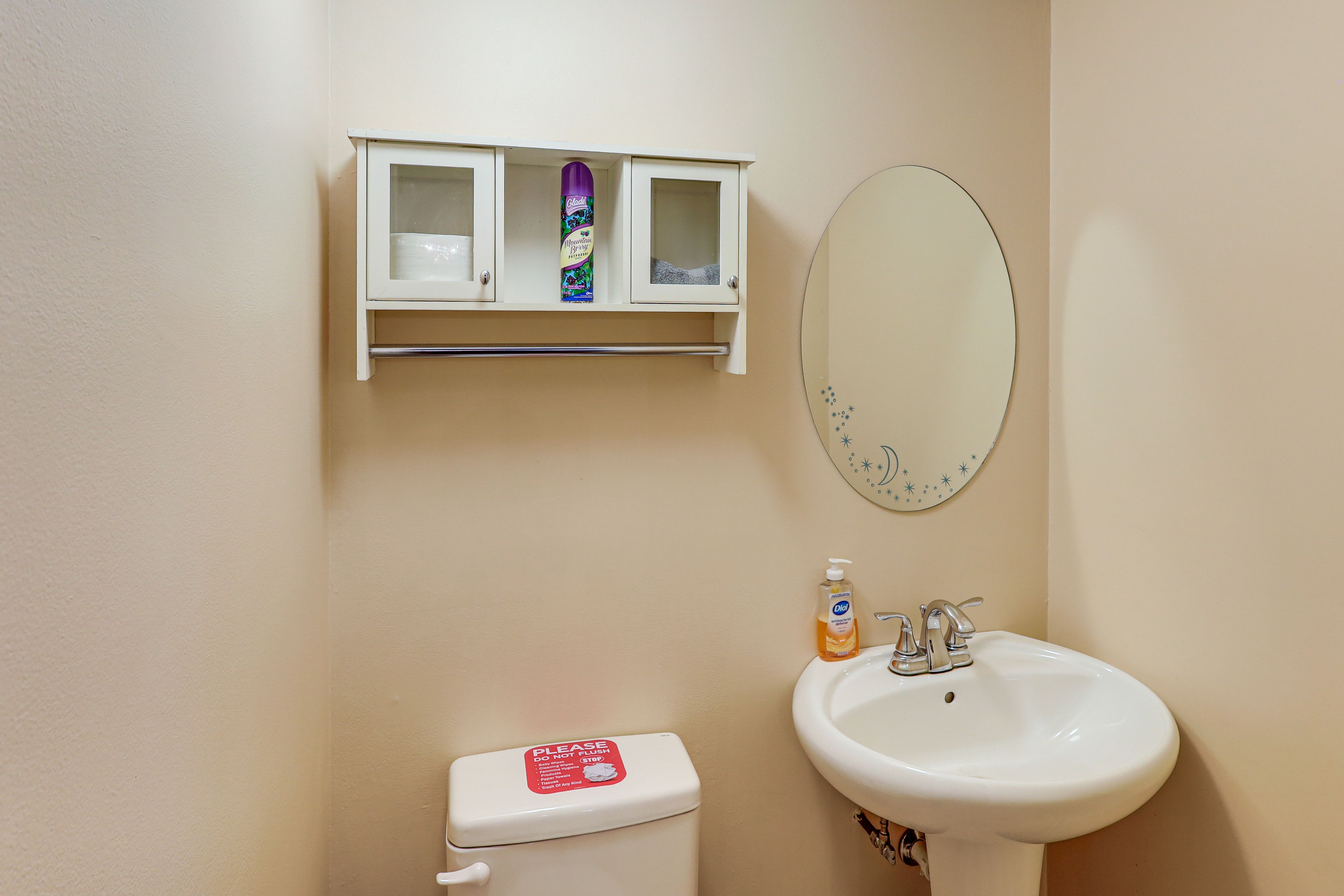 Half Bath | Upper Main Level