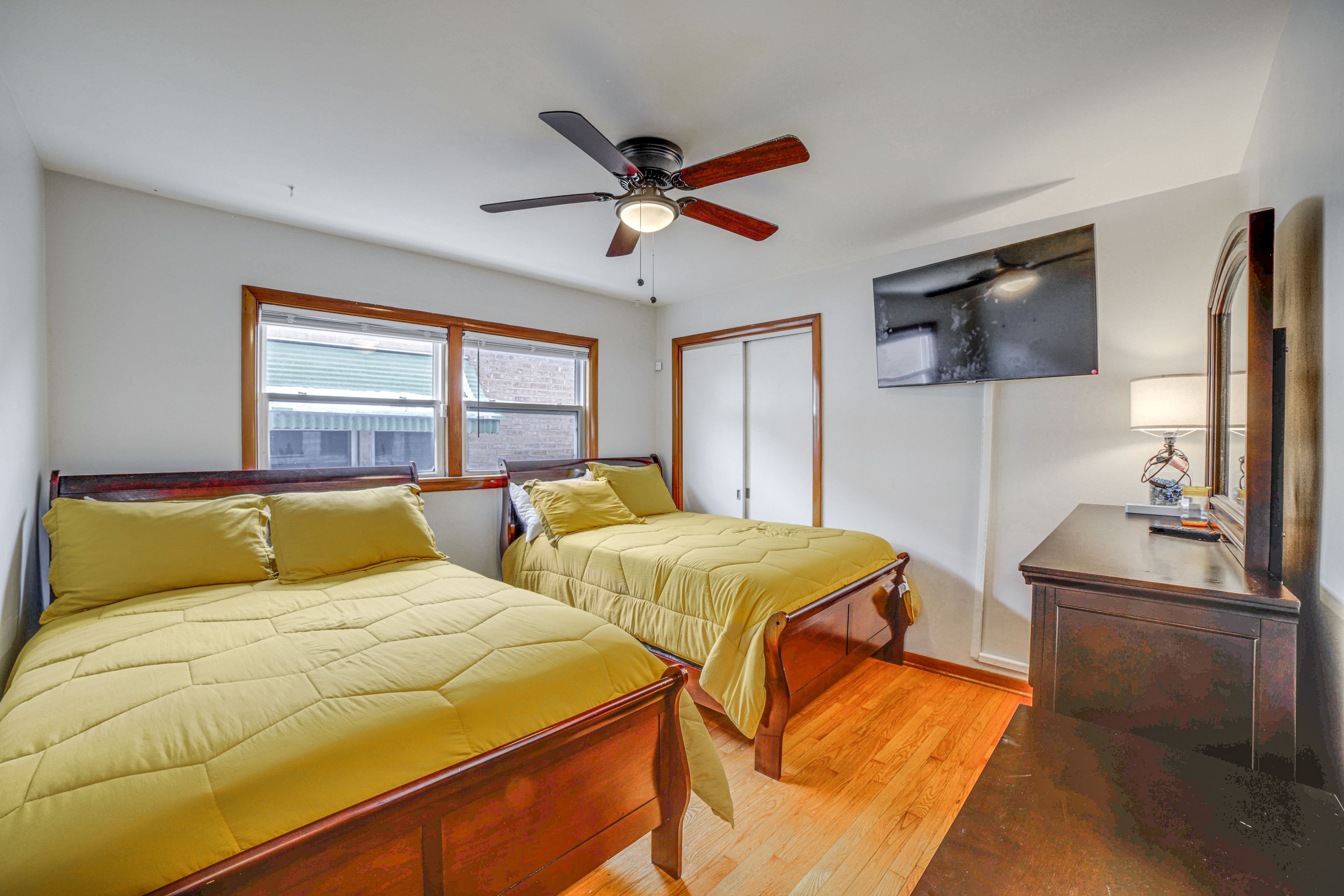 Bedroom 2 | 2 Full Beds | Main Level