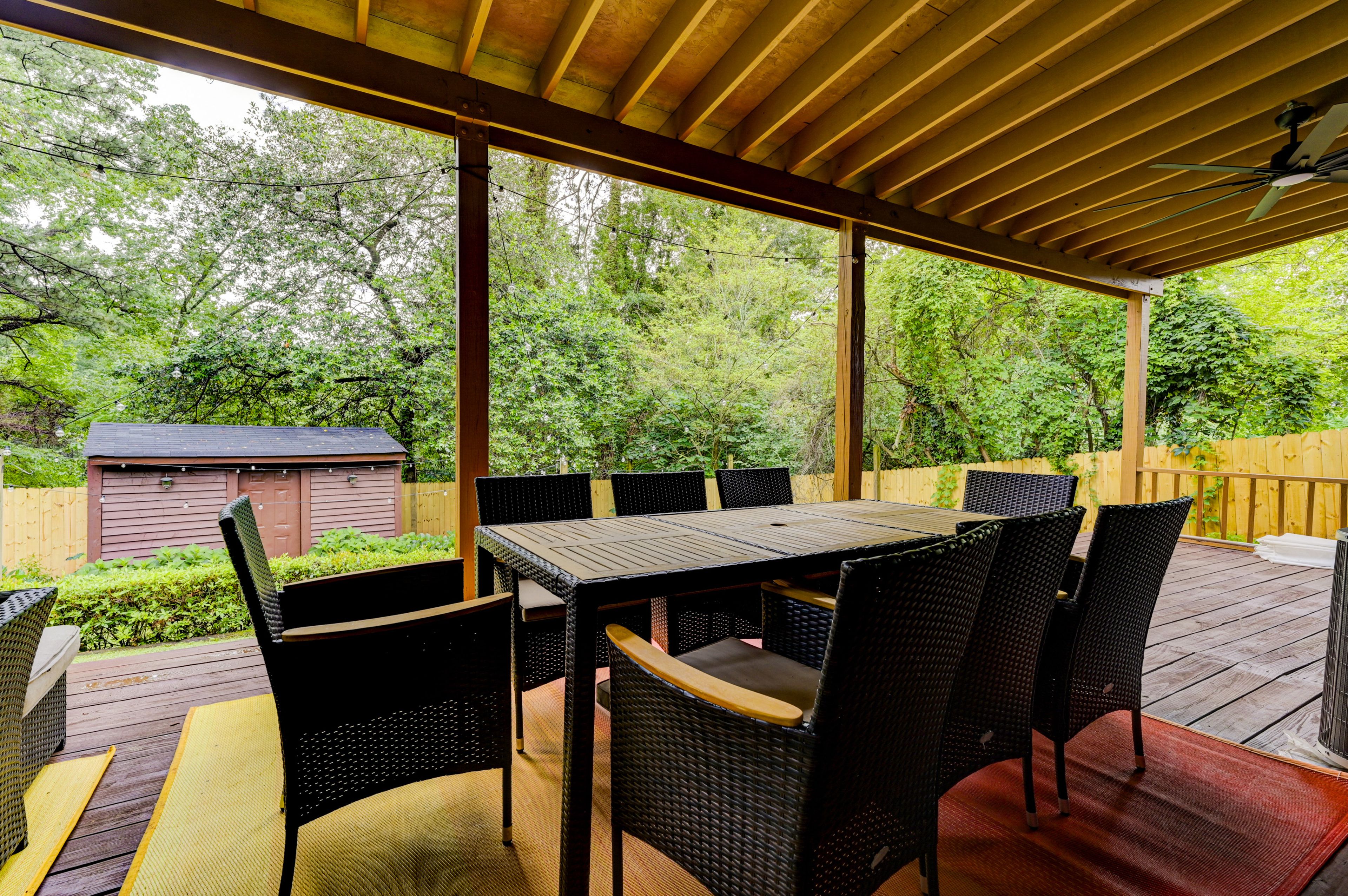 Covered Deck | Al Fresco Dining