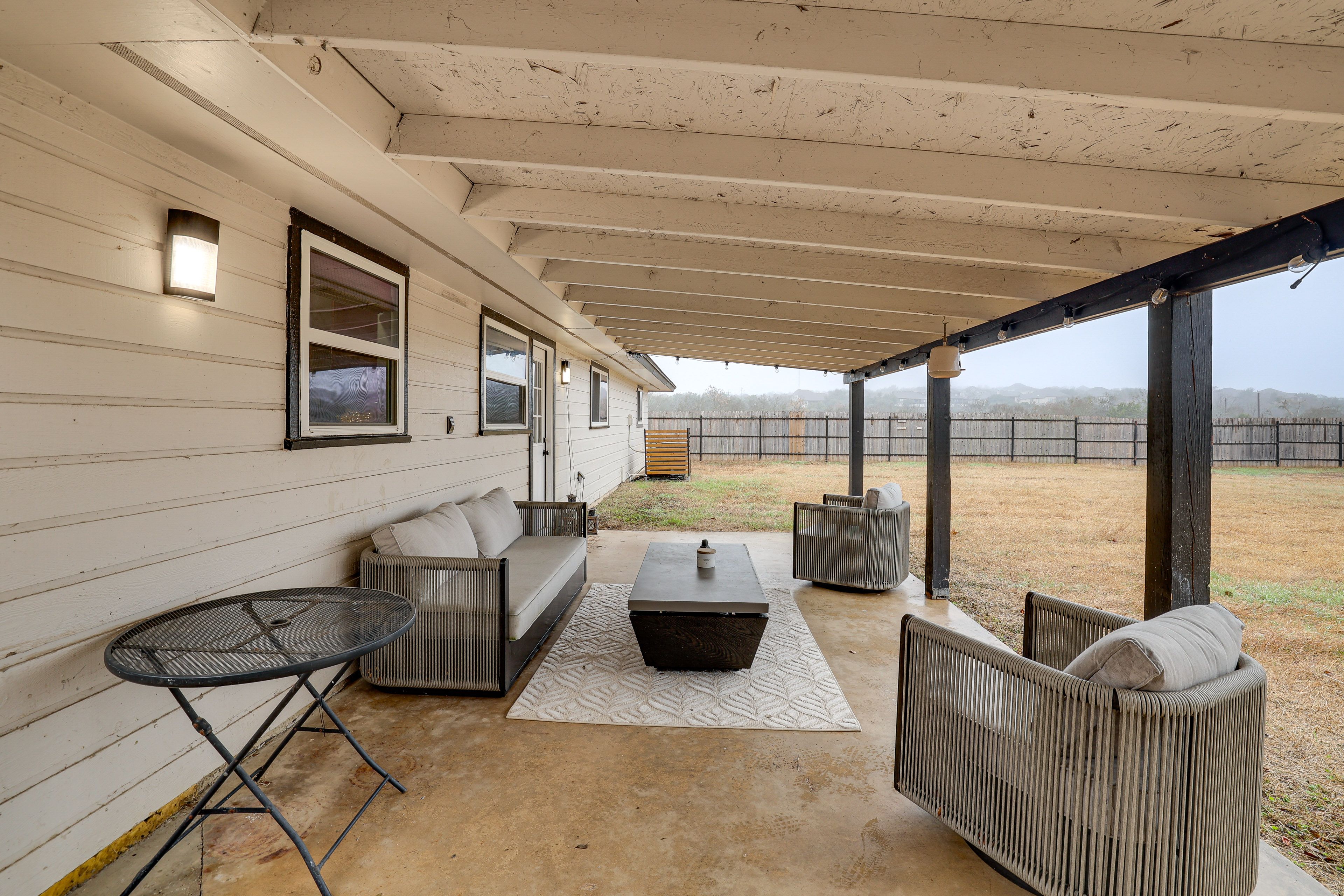 Furnished Patio | Fenced-In Yard