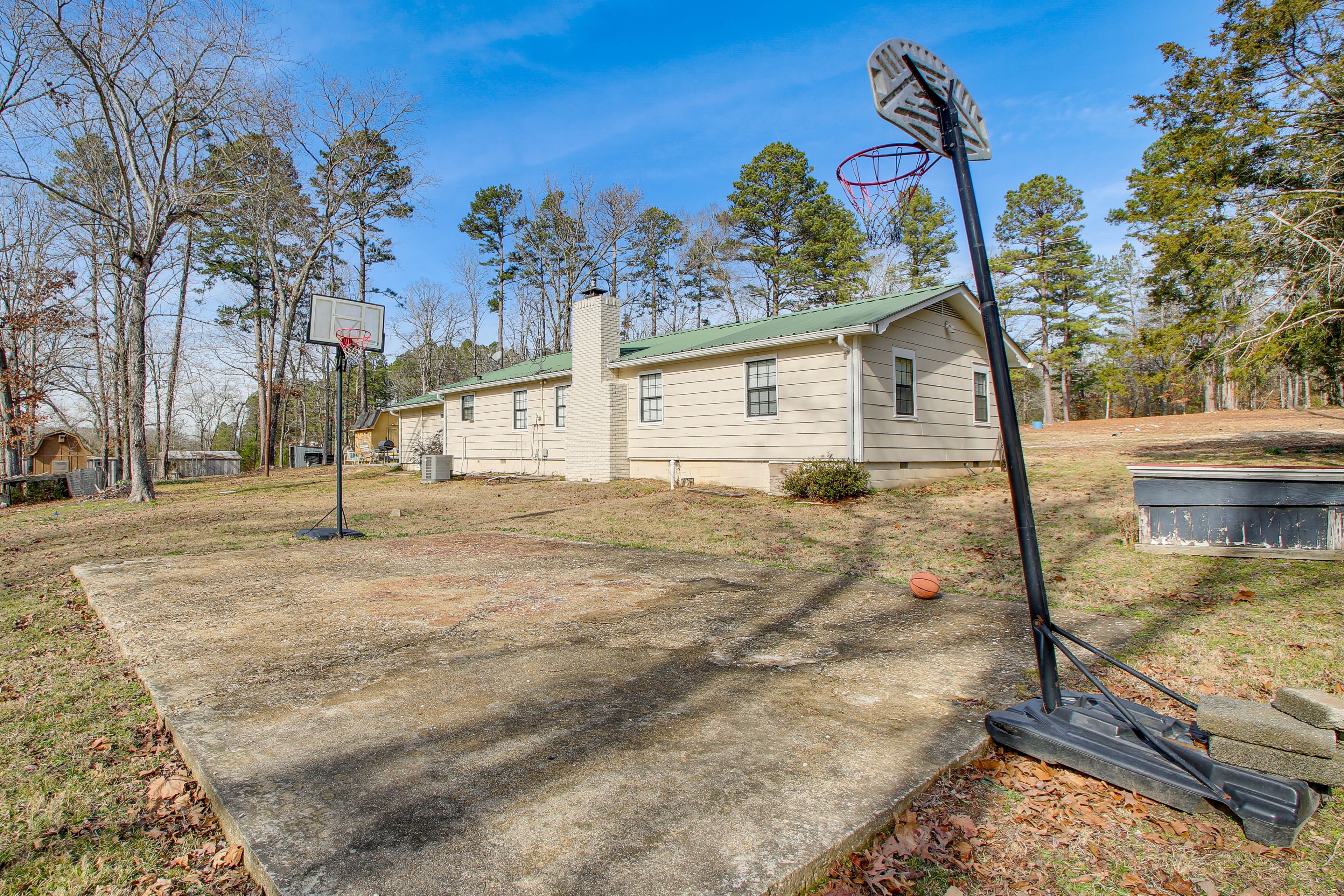 Half Basketball Court