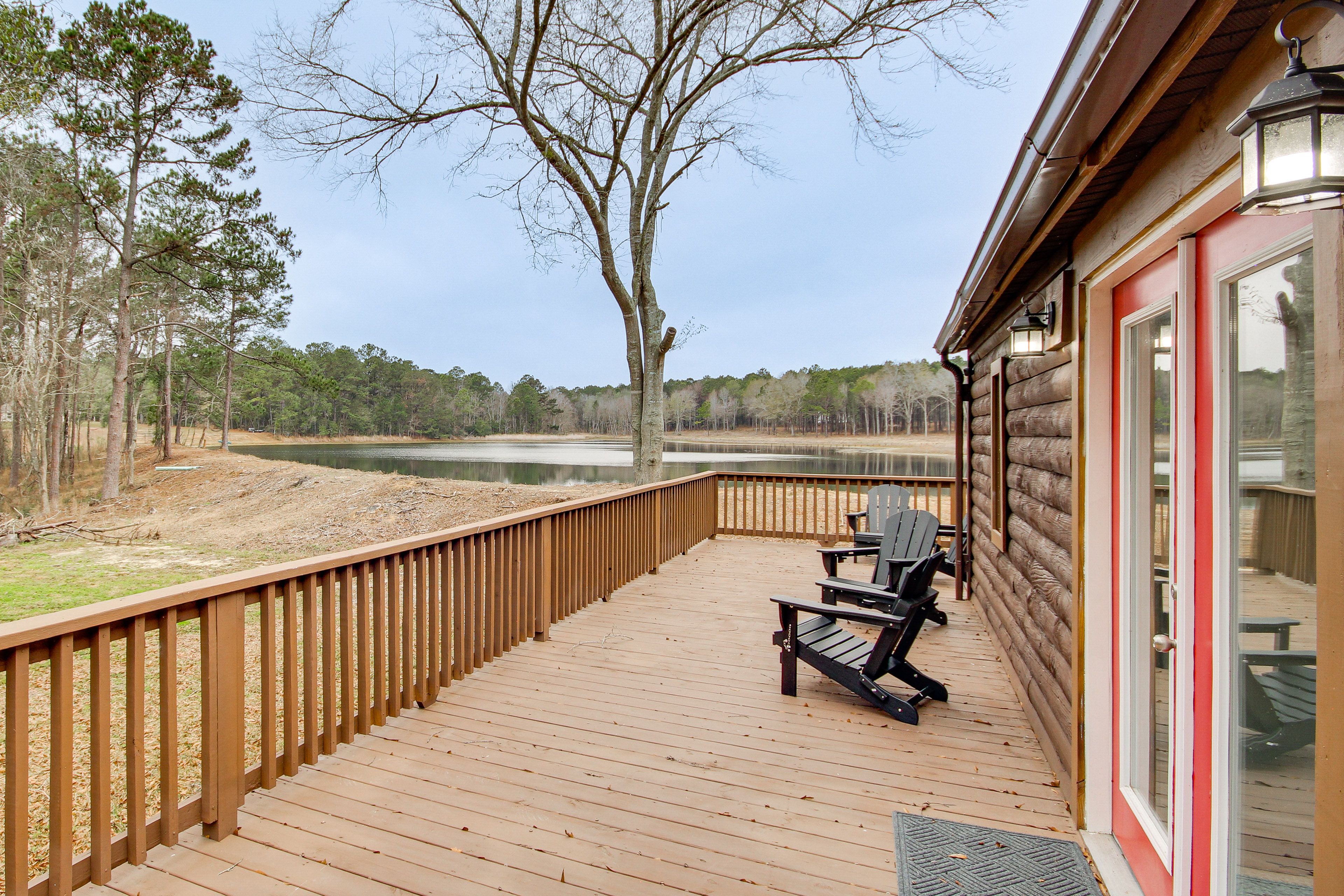 Furnished Deck | Lake Views | Outdoor Seating
