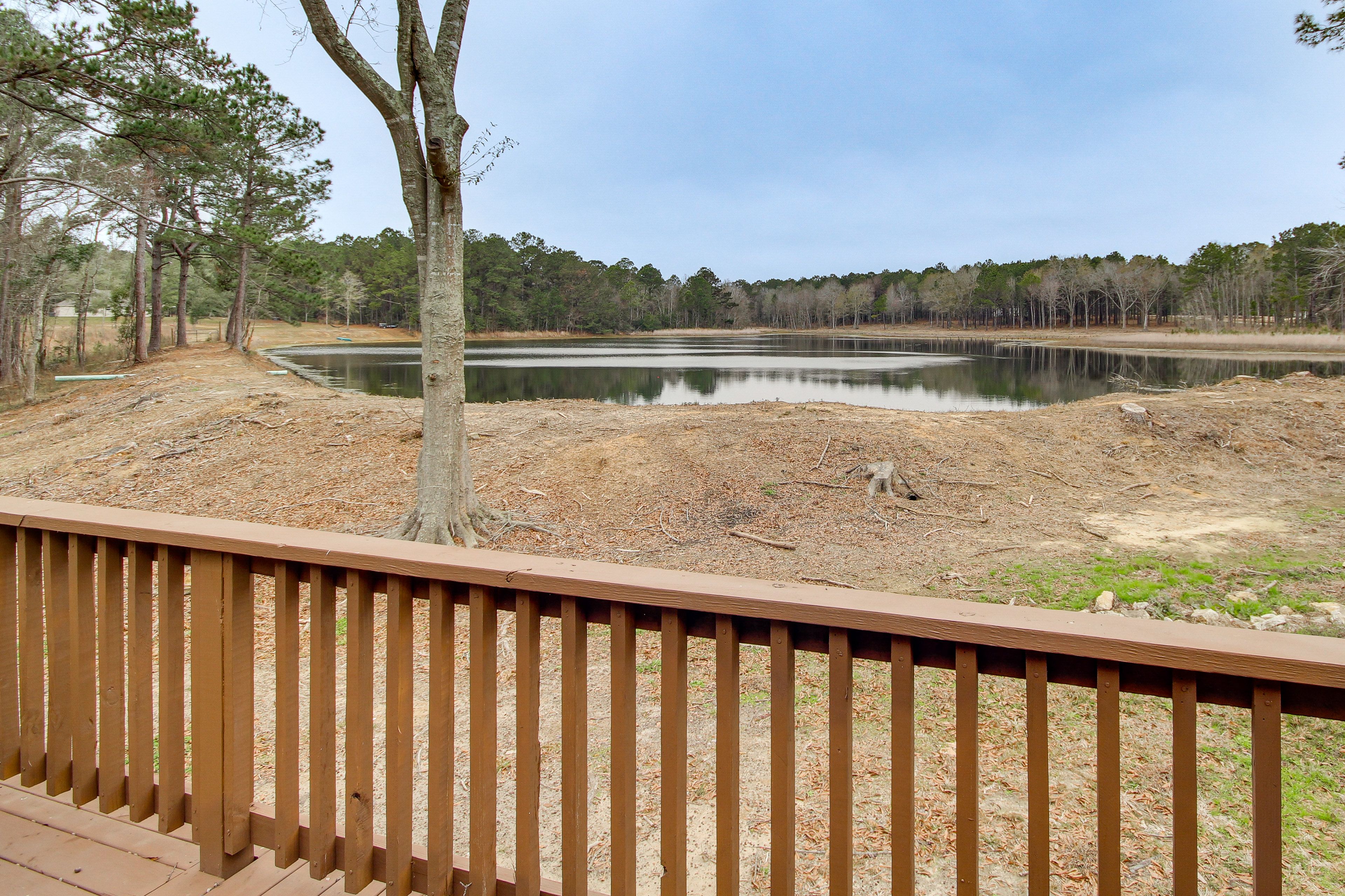 On-Site Lake | Fishing Permitted