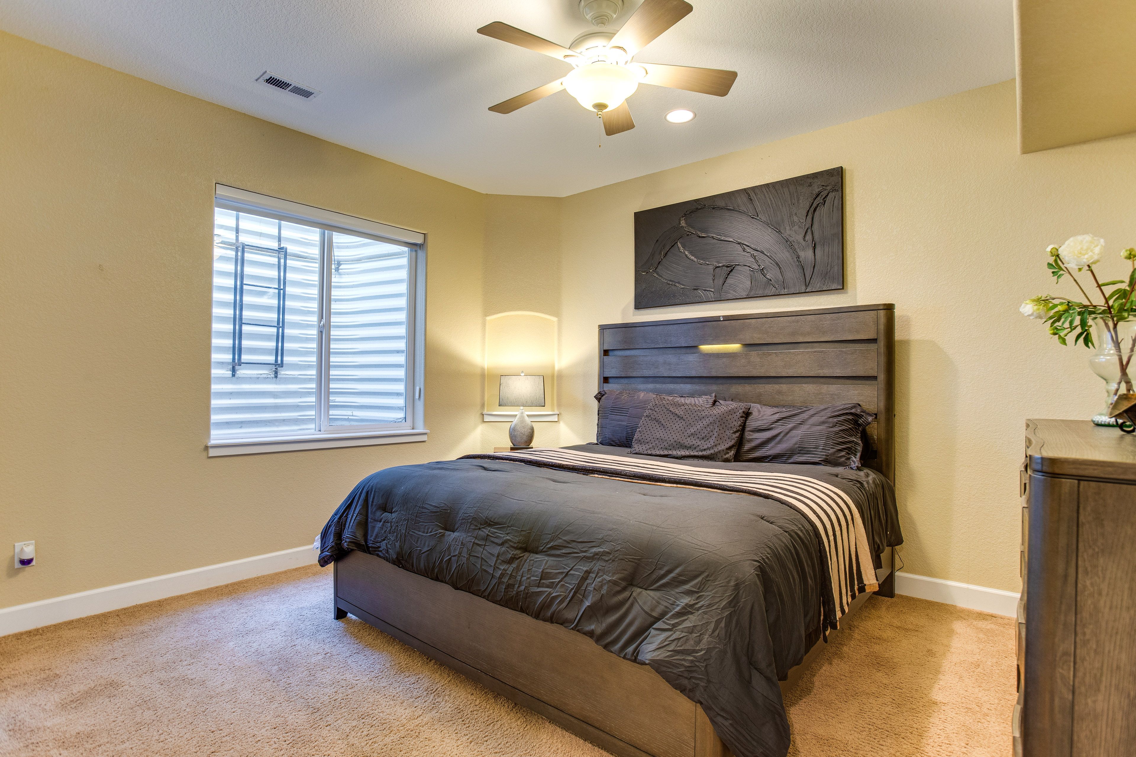 Bedroom 1 | King Bed | Basement