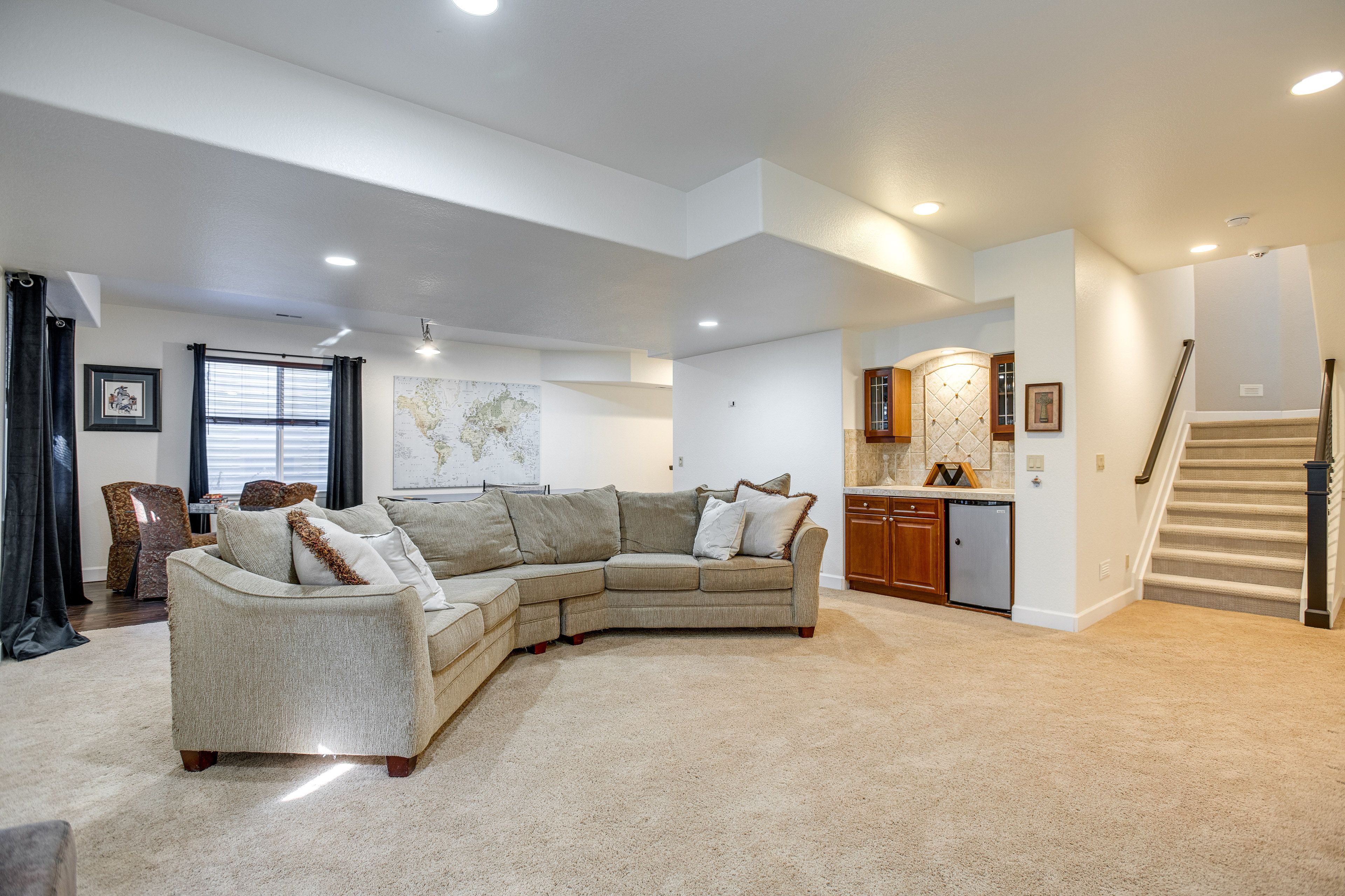Basement Living Room