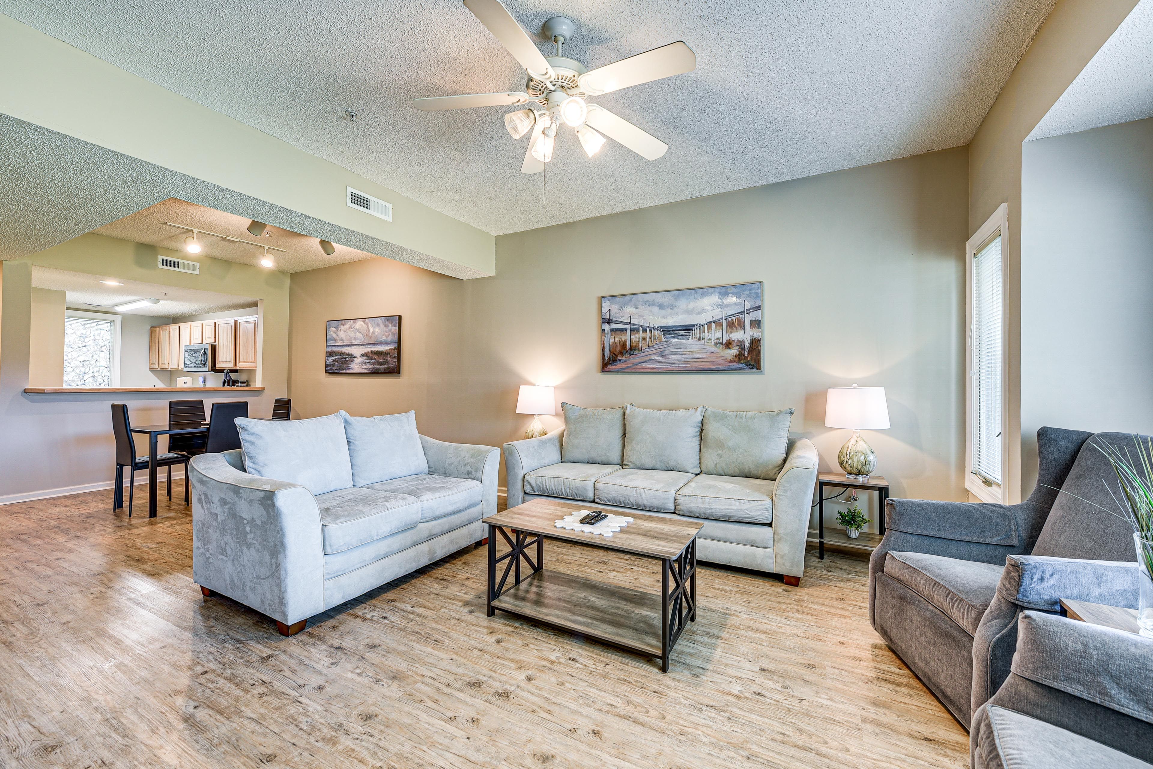 North Myrtle Beach Vacation Rental | 2BR | 2BA | 1,220 Sq Ft | Step-Free Access