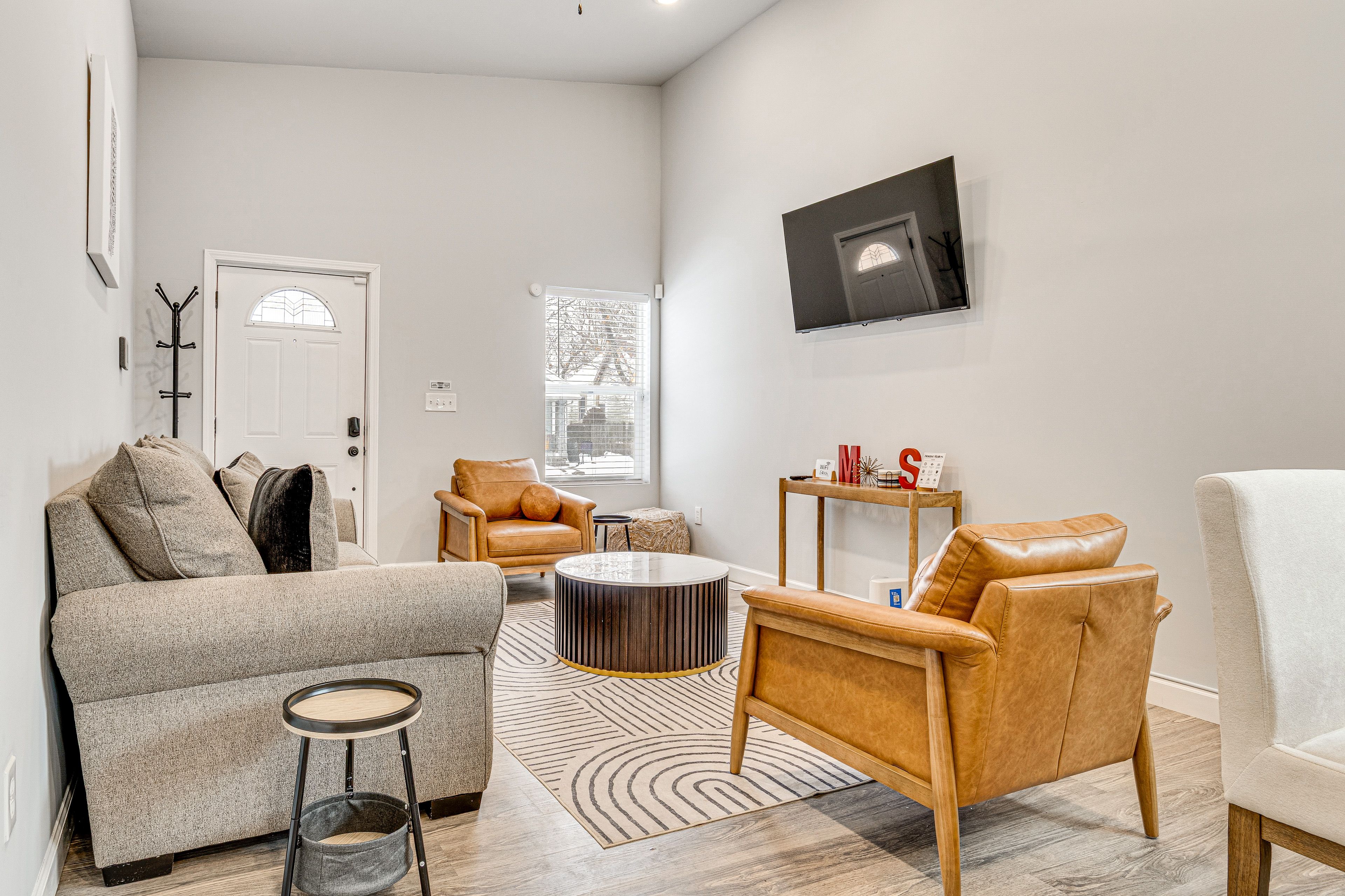 Living Area | Queen Sleeper Sofa | Smart TV