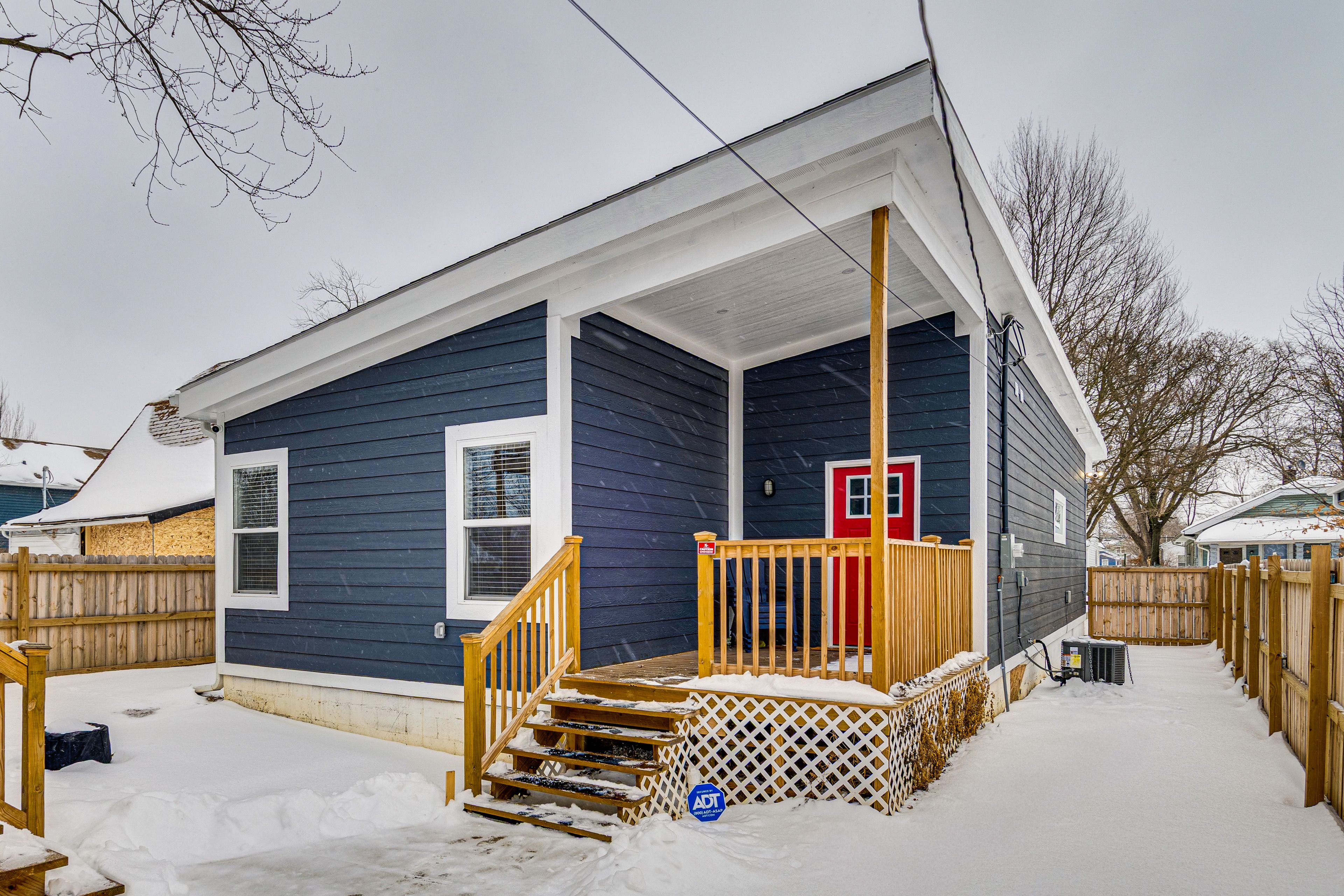 House Exterior | Back Deck w/ Seating