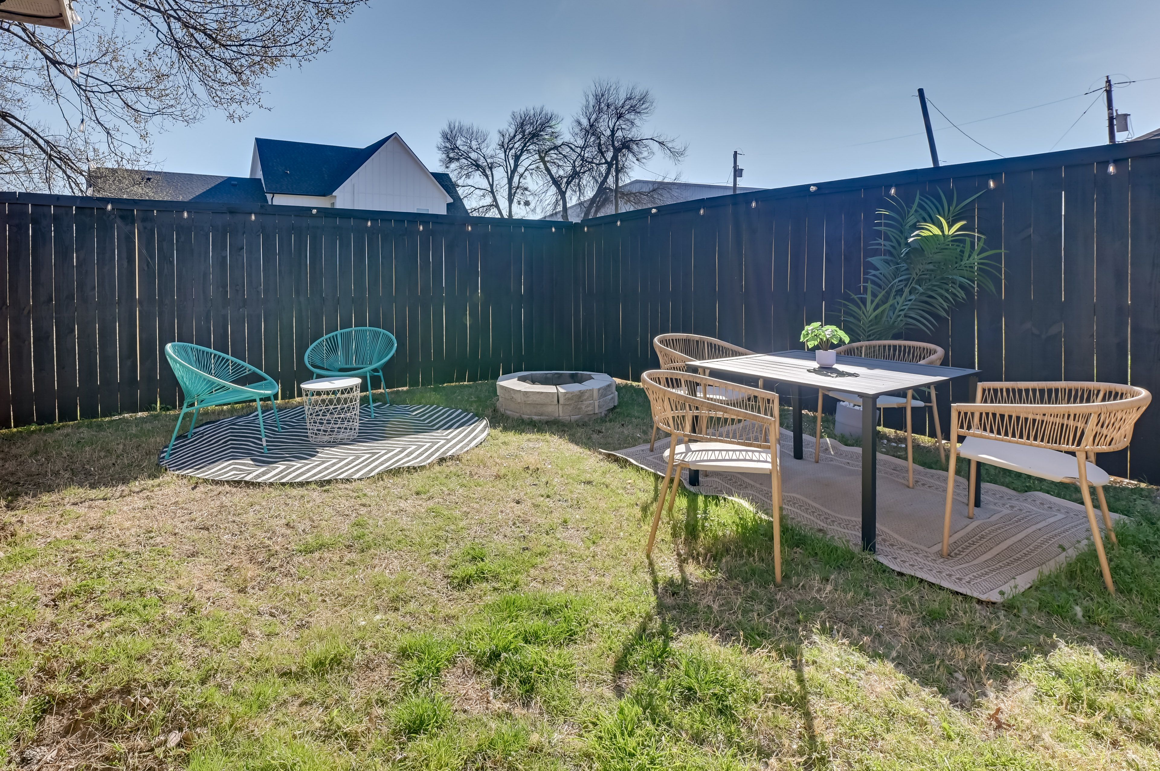 Fenced Backyard