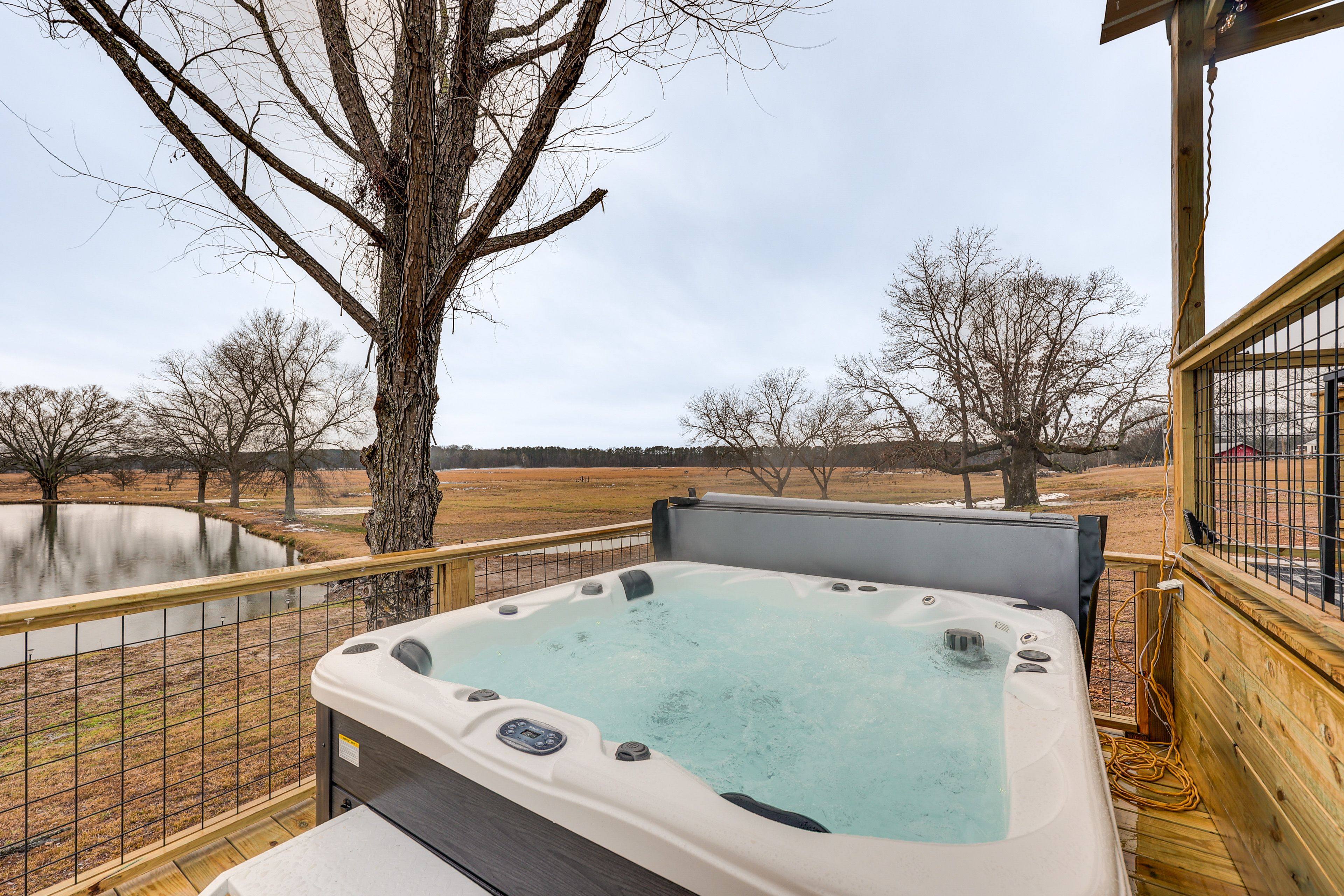 Deck | Hot Tub | Pond Views