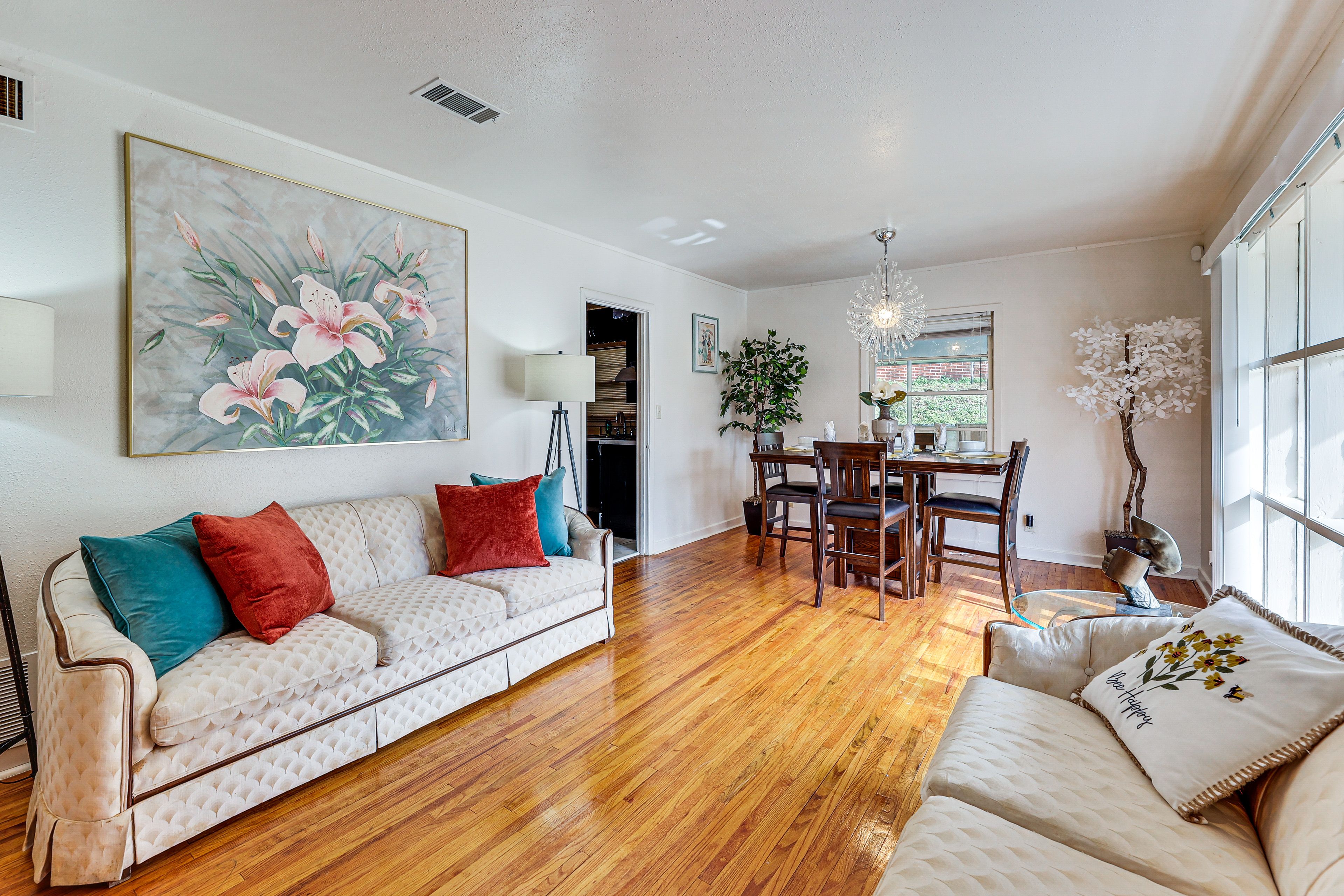 Tuskegee Vacation Rental | 3BR | 2BA | 2,010 Sq Ft | Step-Free Access