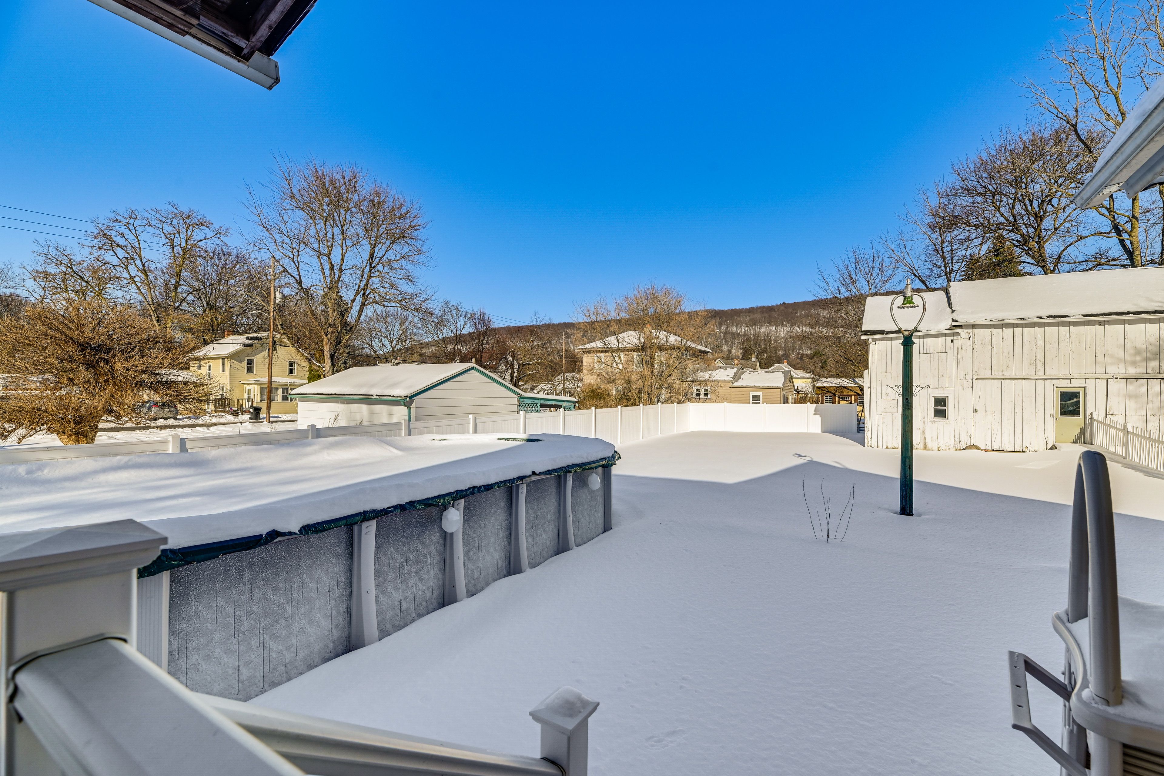 House Exterior | Fenced Backyard