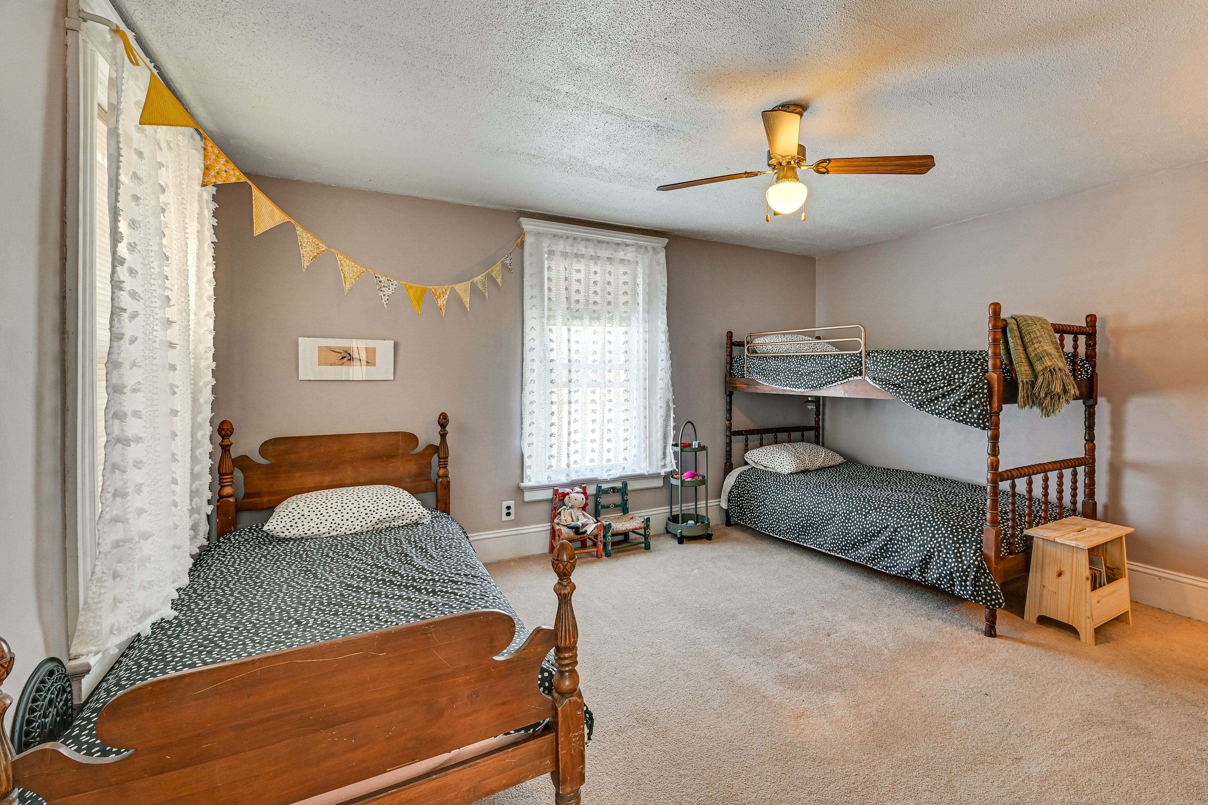 Bedroom 3 | Twin Bed | Twin Bunk Bed | 2nd Floor