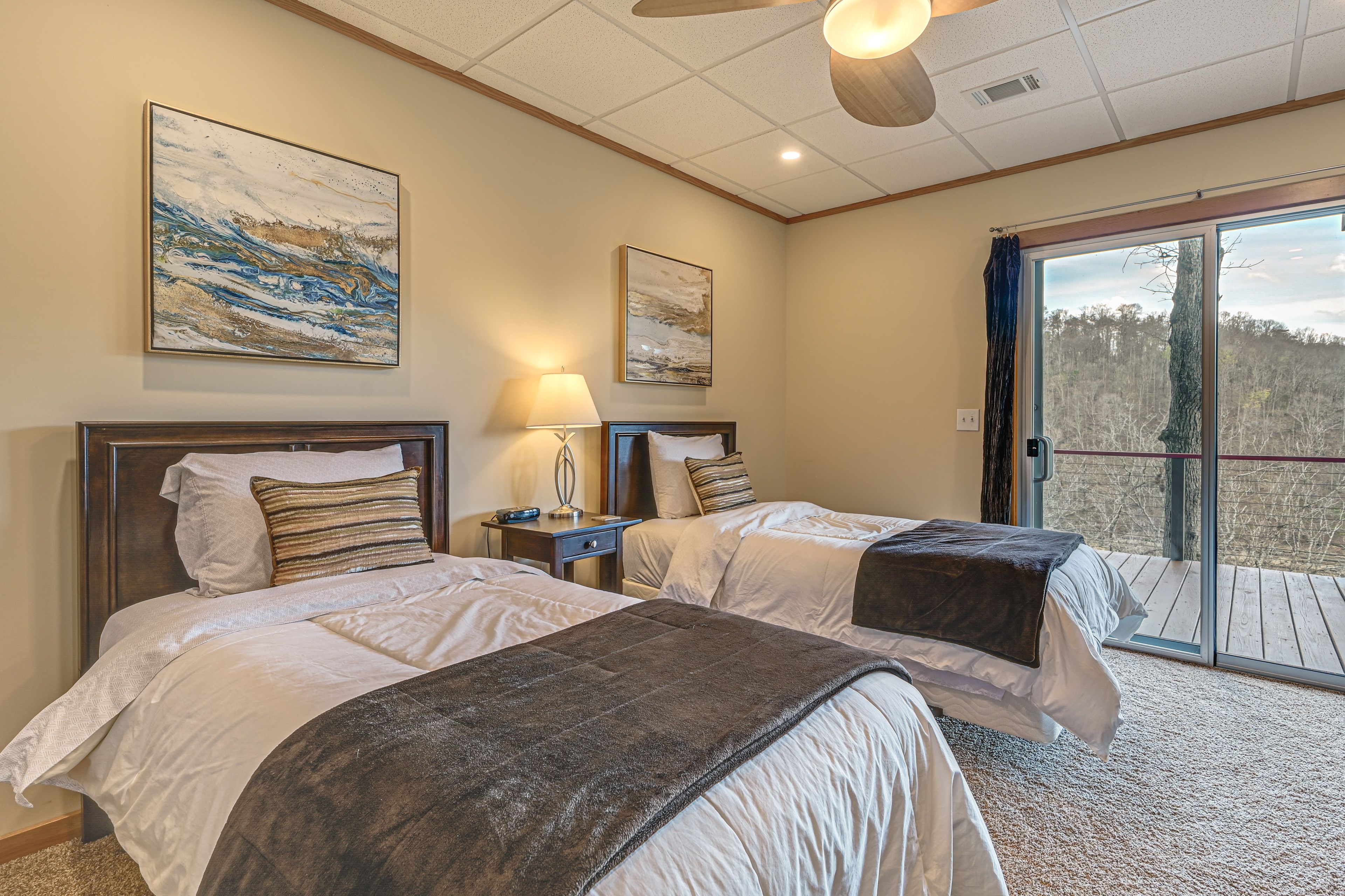 Bedroom 3 | Lower Level | 2 Twin XL Beds