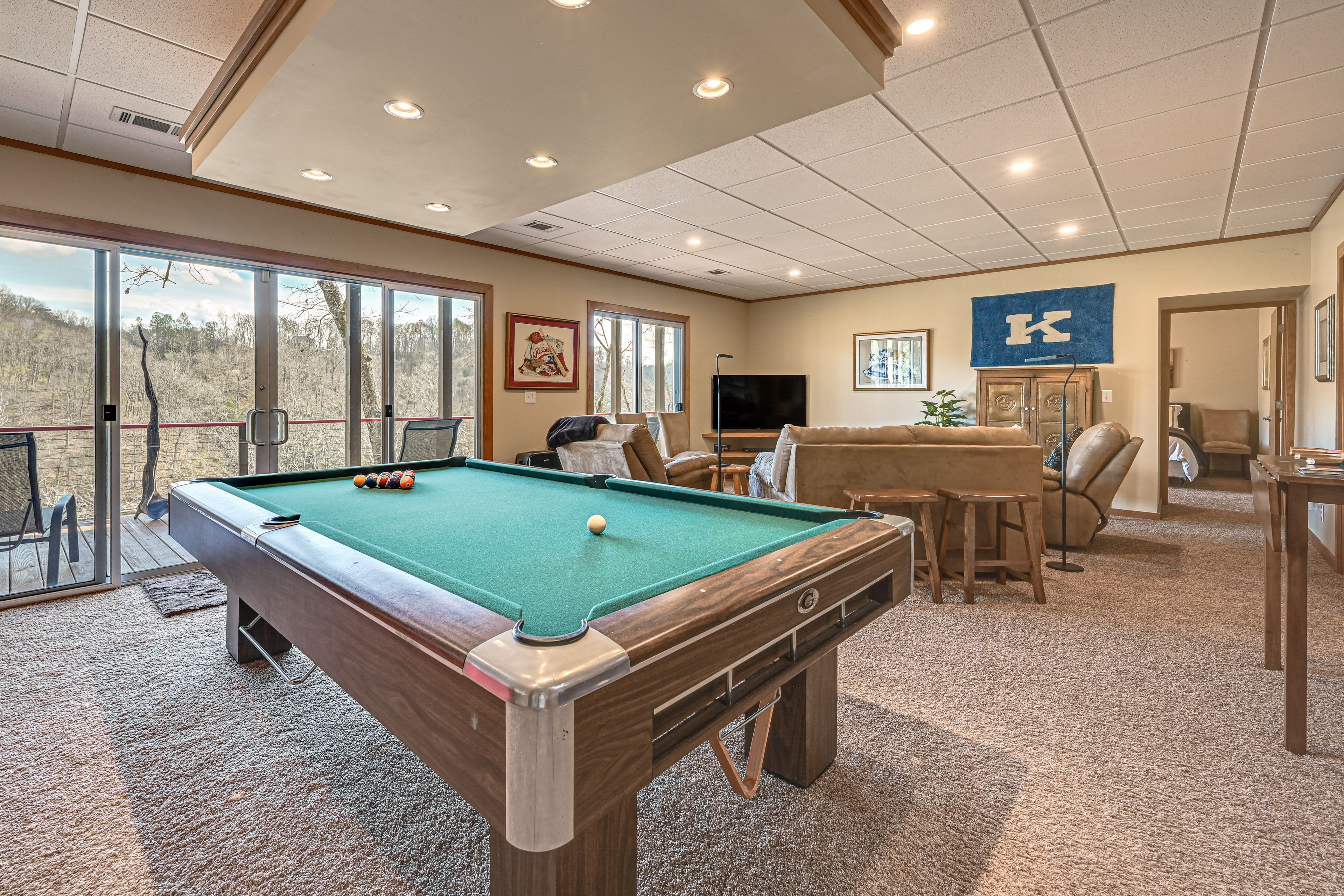 Property Interior | 3-Story Home | Central A/C & Heat | Free WiFi