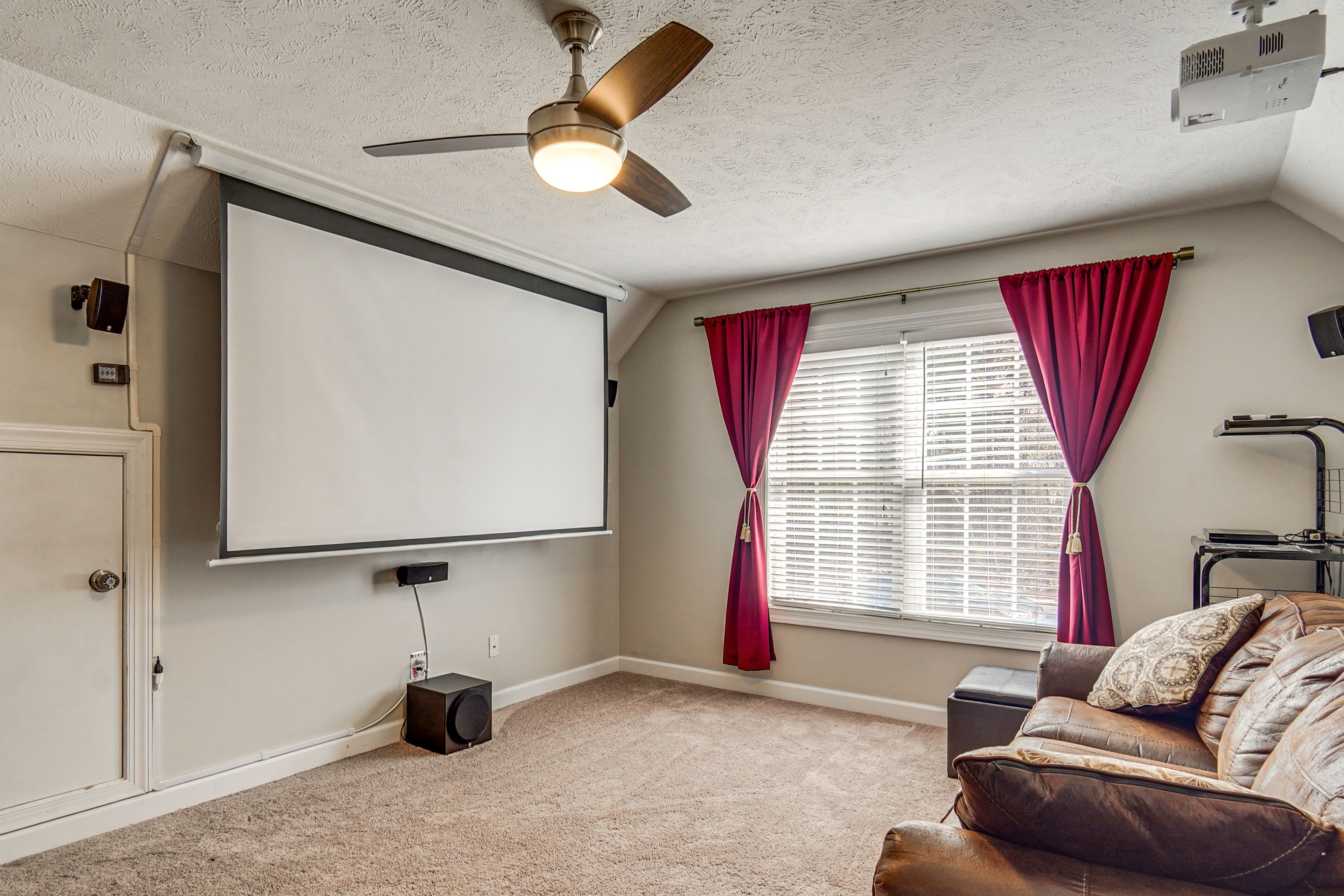 Movie Room | 2nd Floor | Queen Sleeper Sofa