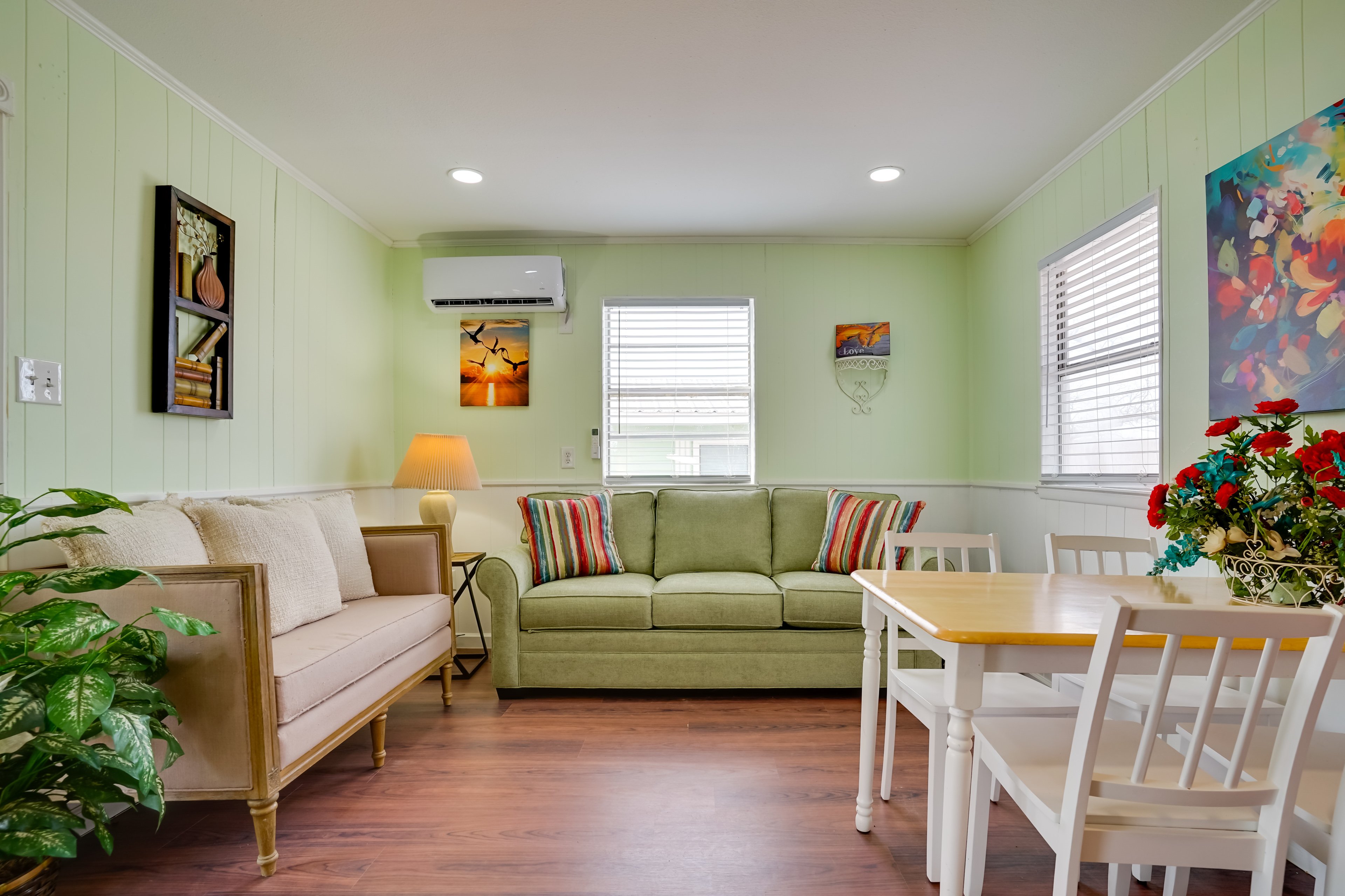 Living Area | Queen Sleeper Sofa