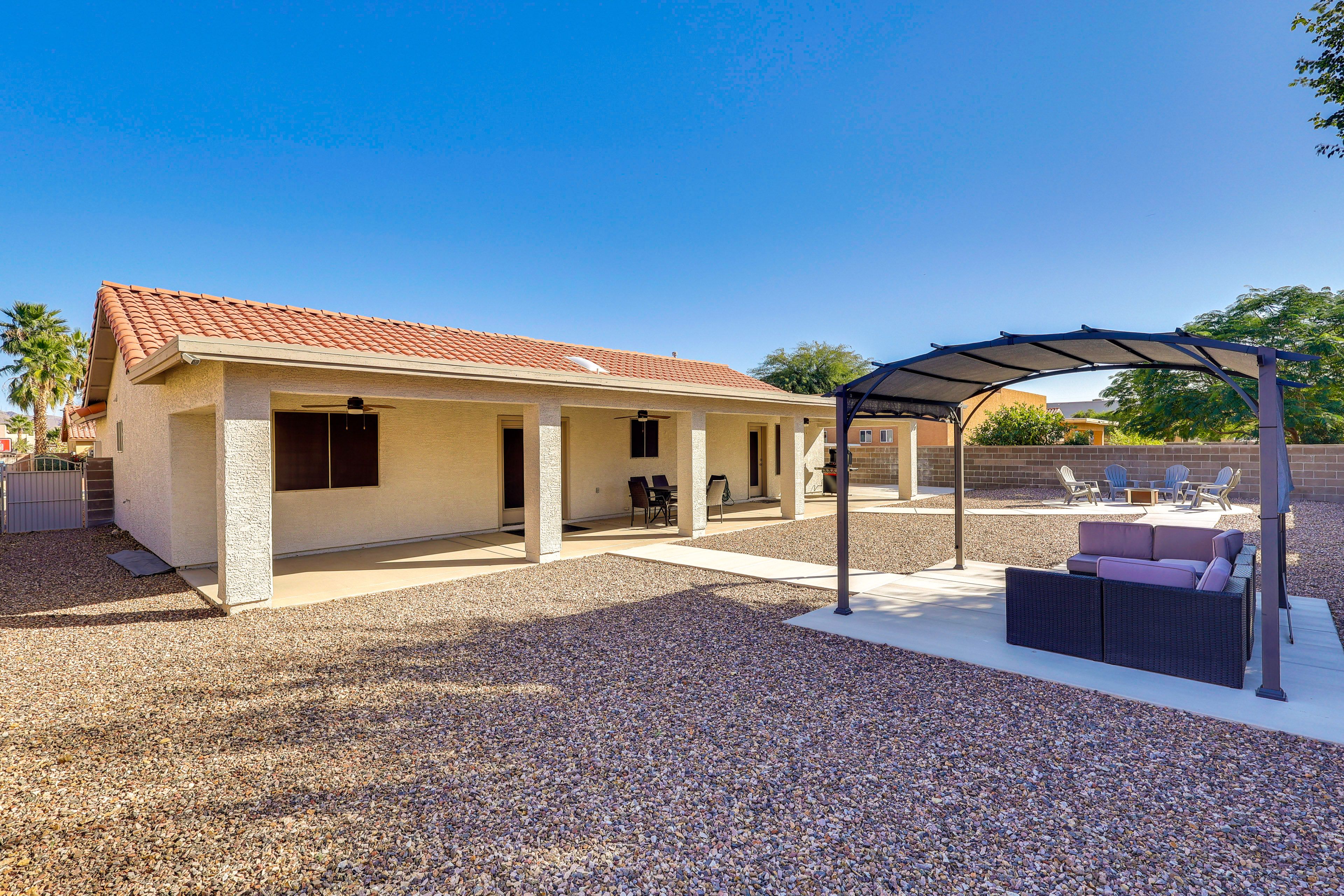 Private Backyard Area