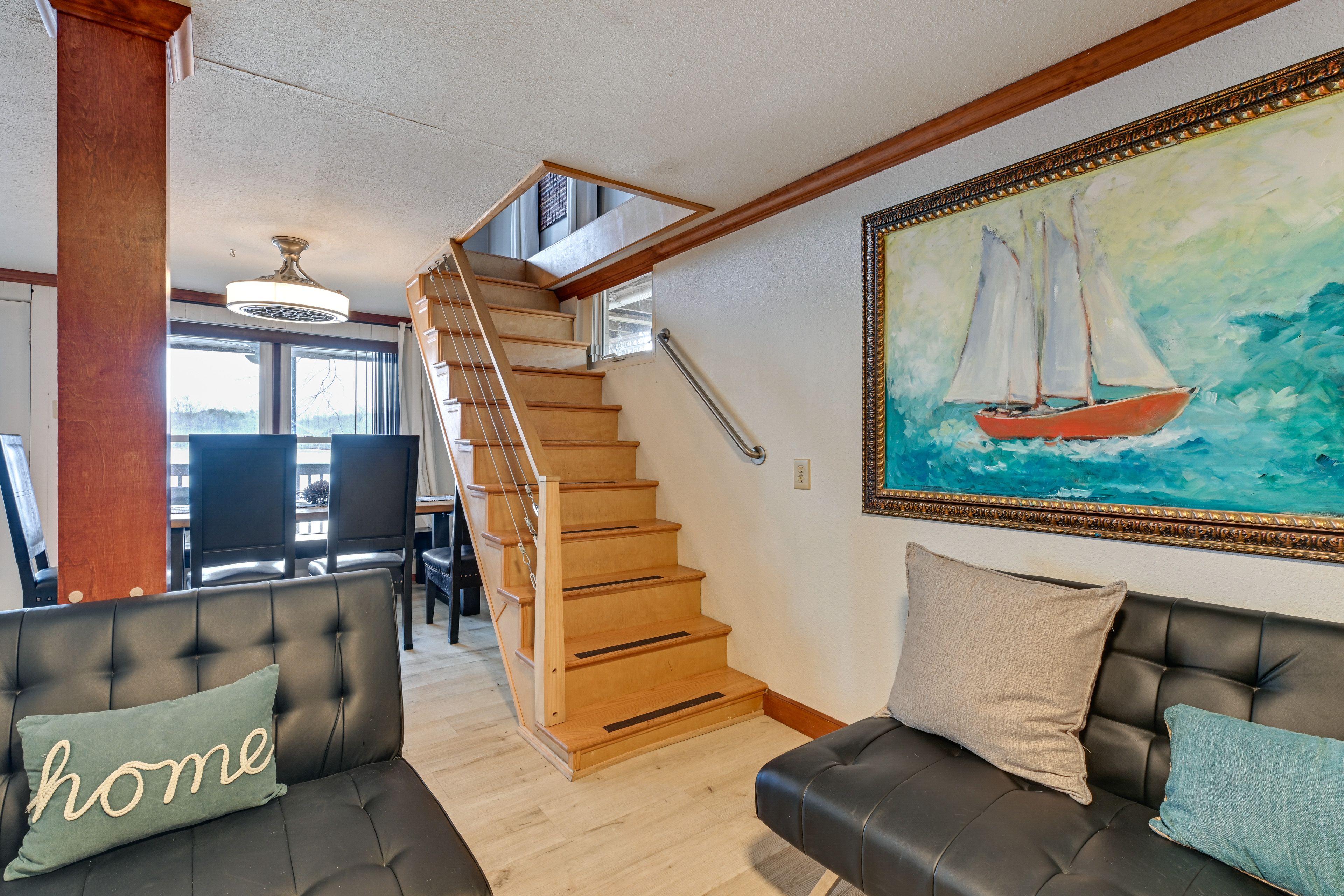 Stairs to Upper Level