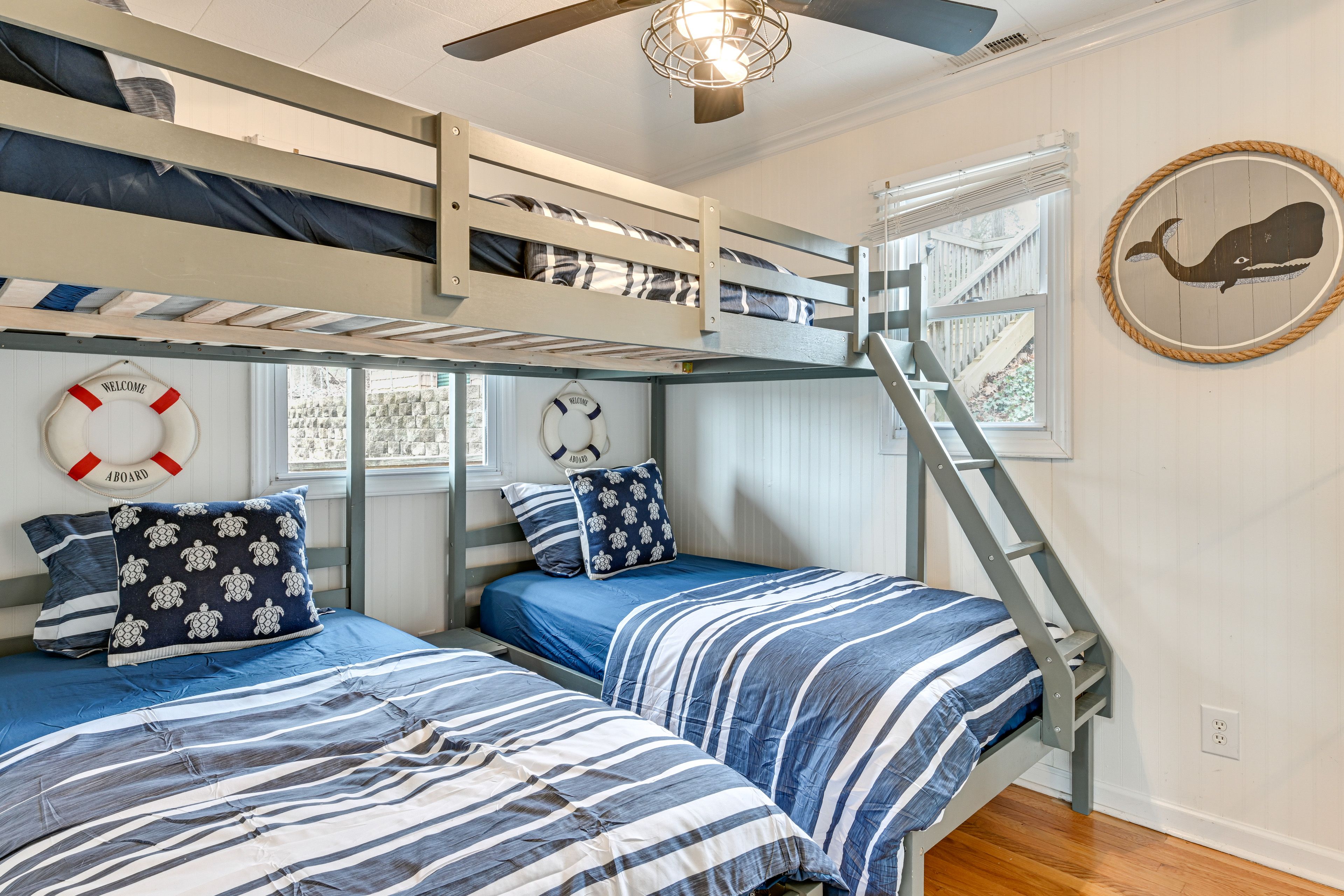 Bedroom 3 | Double Twin/Full Bunk Bed | Upper Level