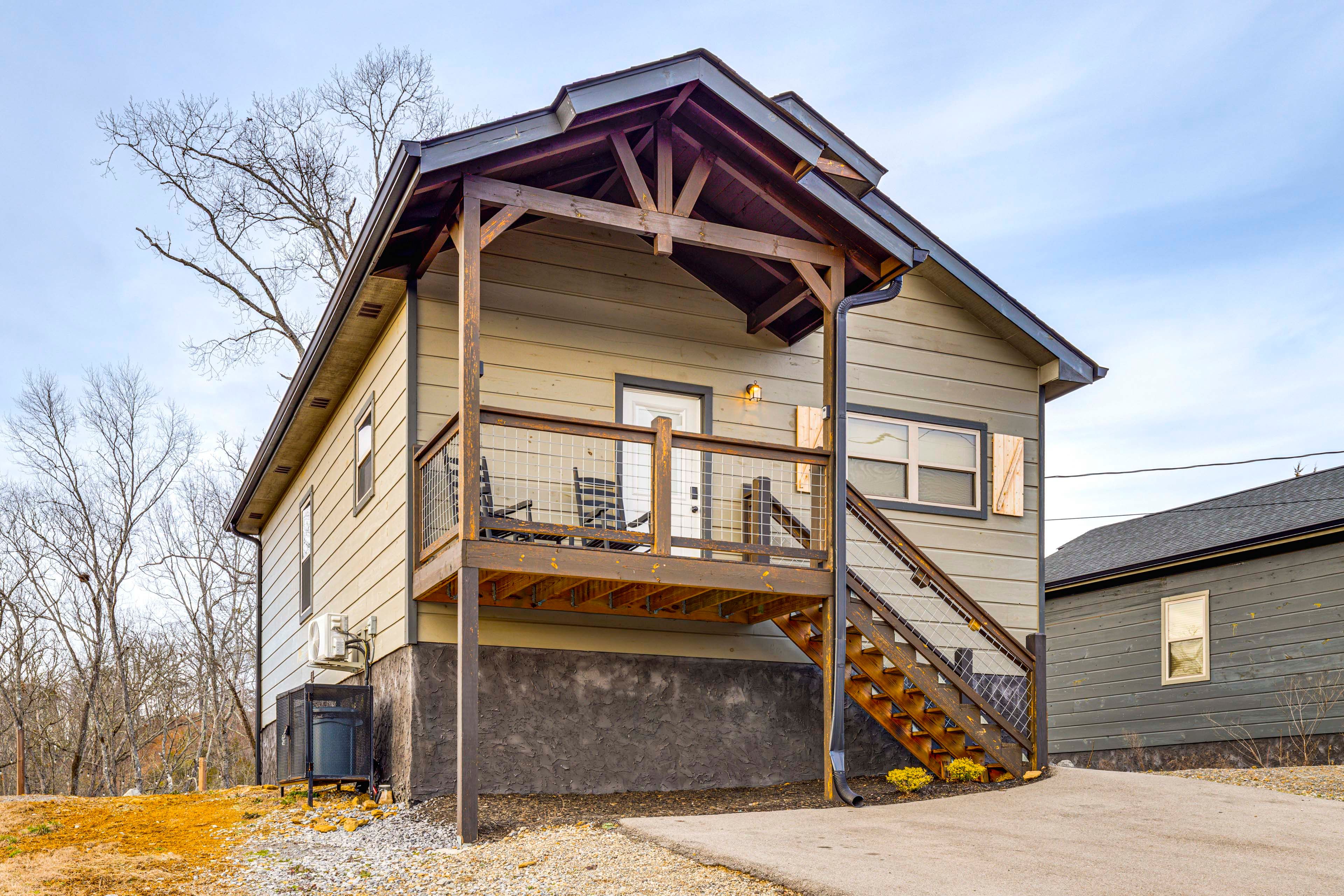 Property Exterior | Private Hot Tub