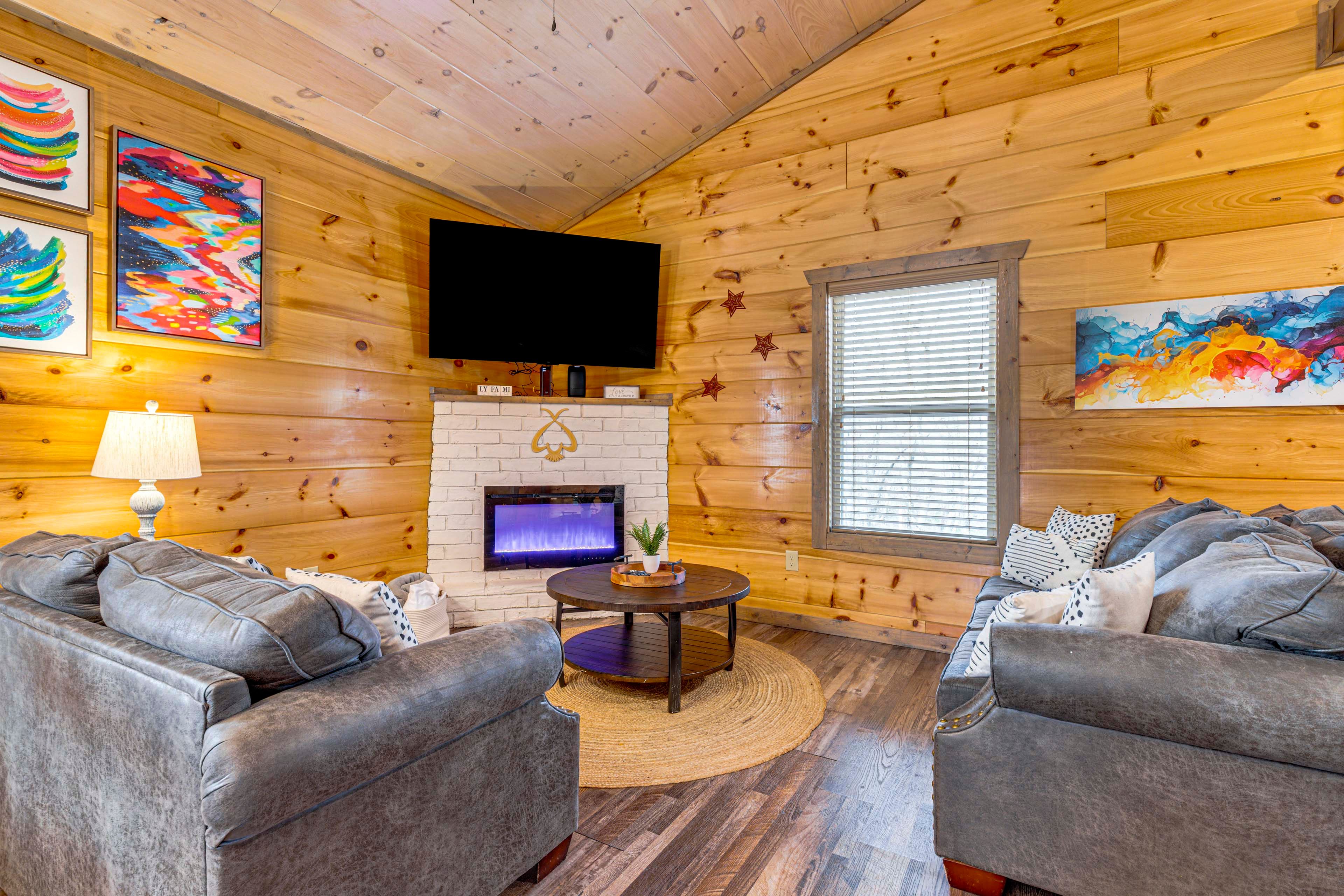 Living Room | Main Level | Queen Sleeper Sofa