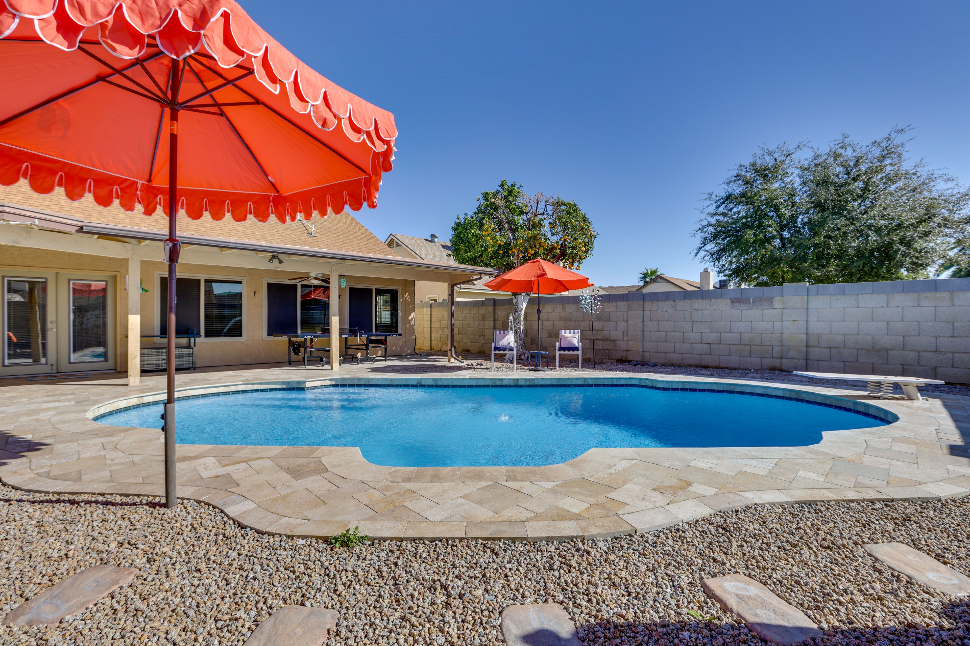 Private Pool (Not Heated) | Lounge Seating